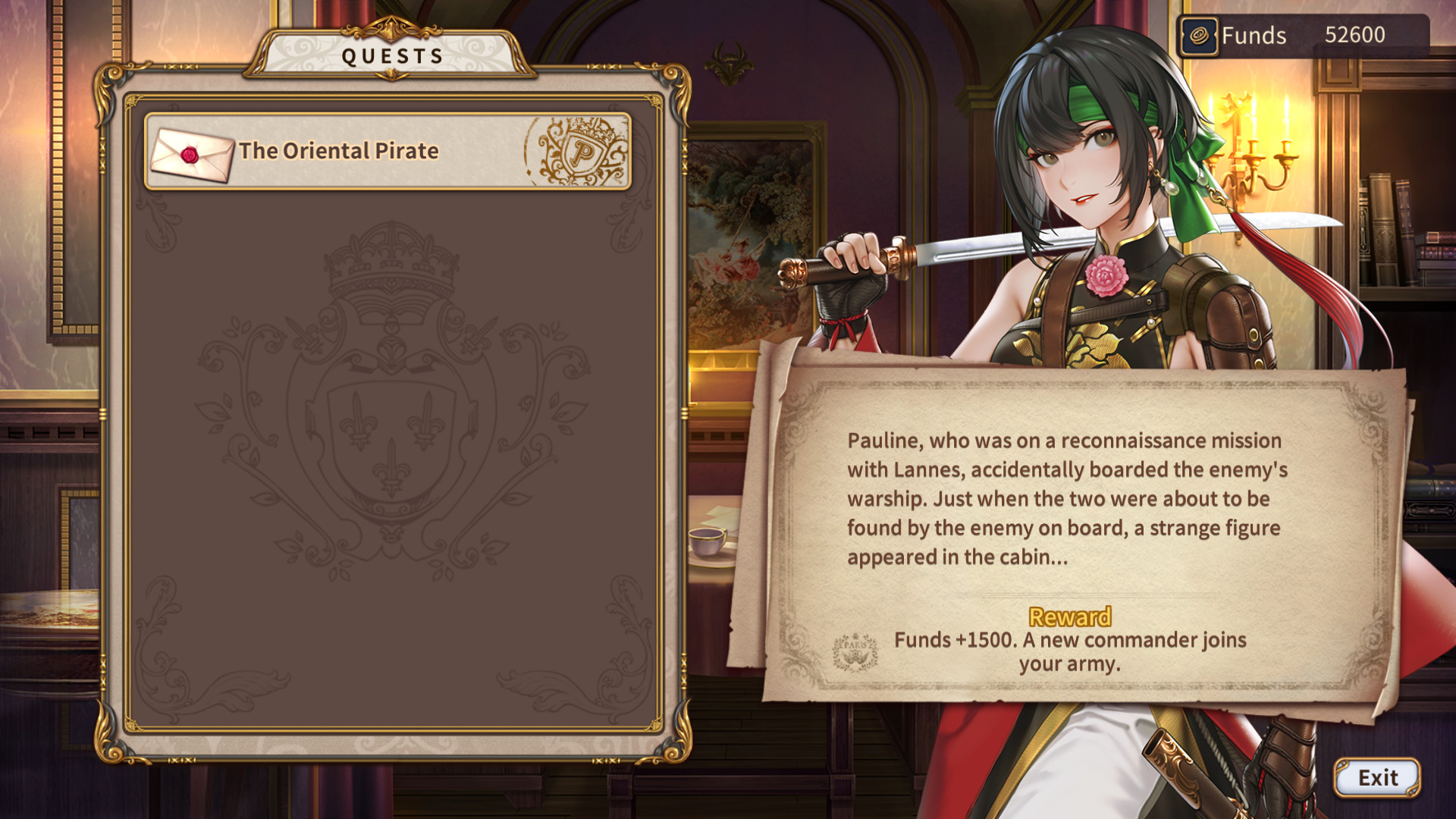 Banner of the Maid - The Oriental Pirate screenshot