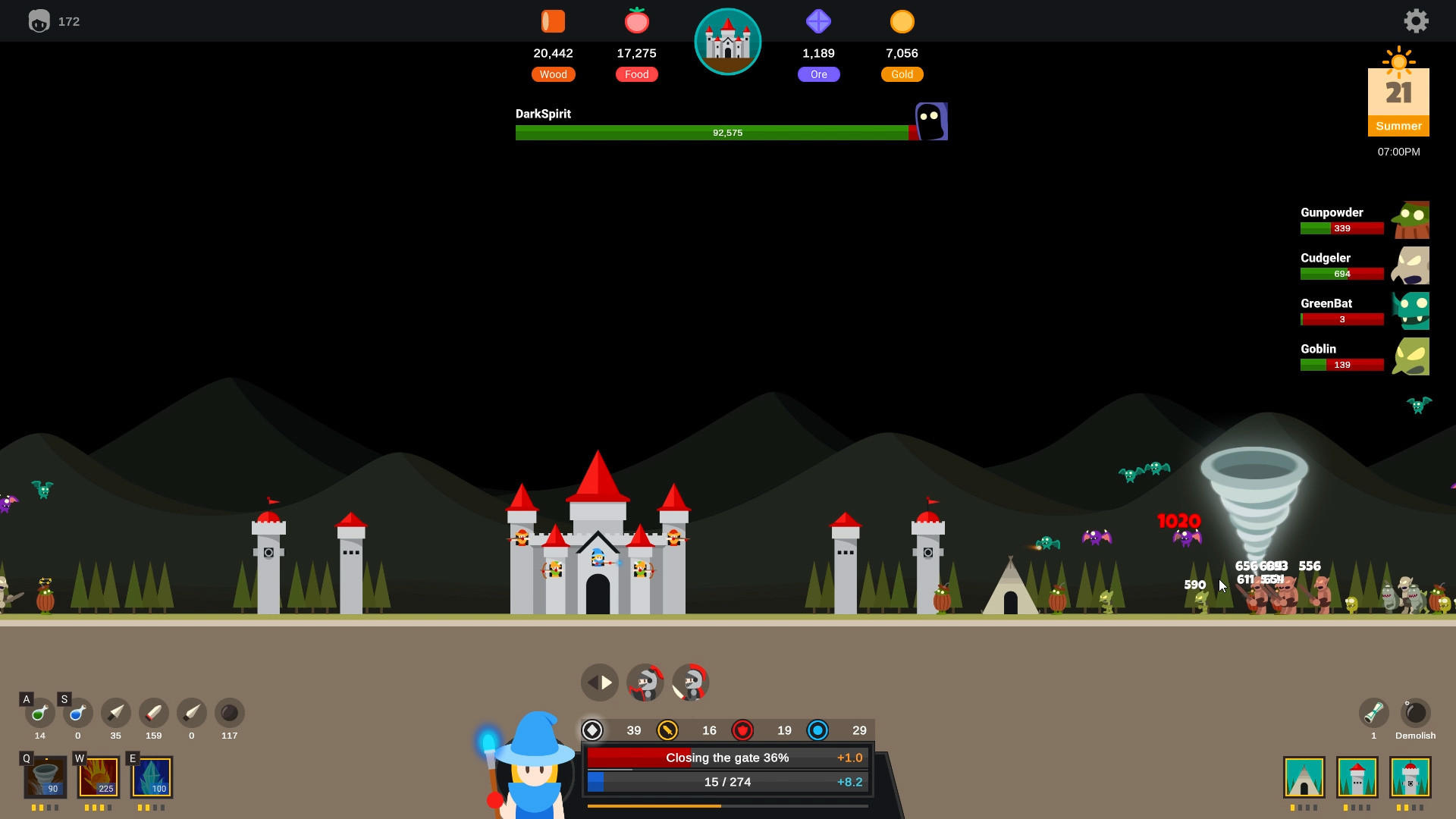 The Defender: Farm and Castle 2 screenshot