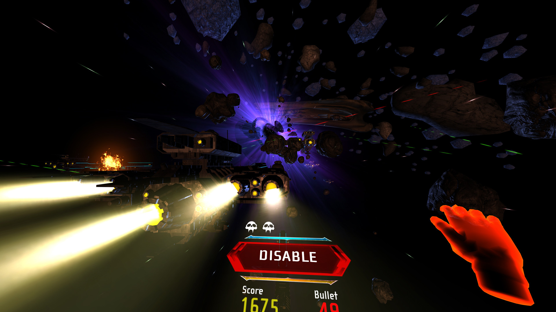Darkness Rollercoaster - Ultimate Shooter Edition screenshot