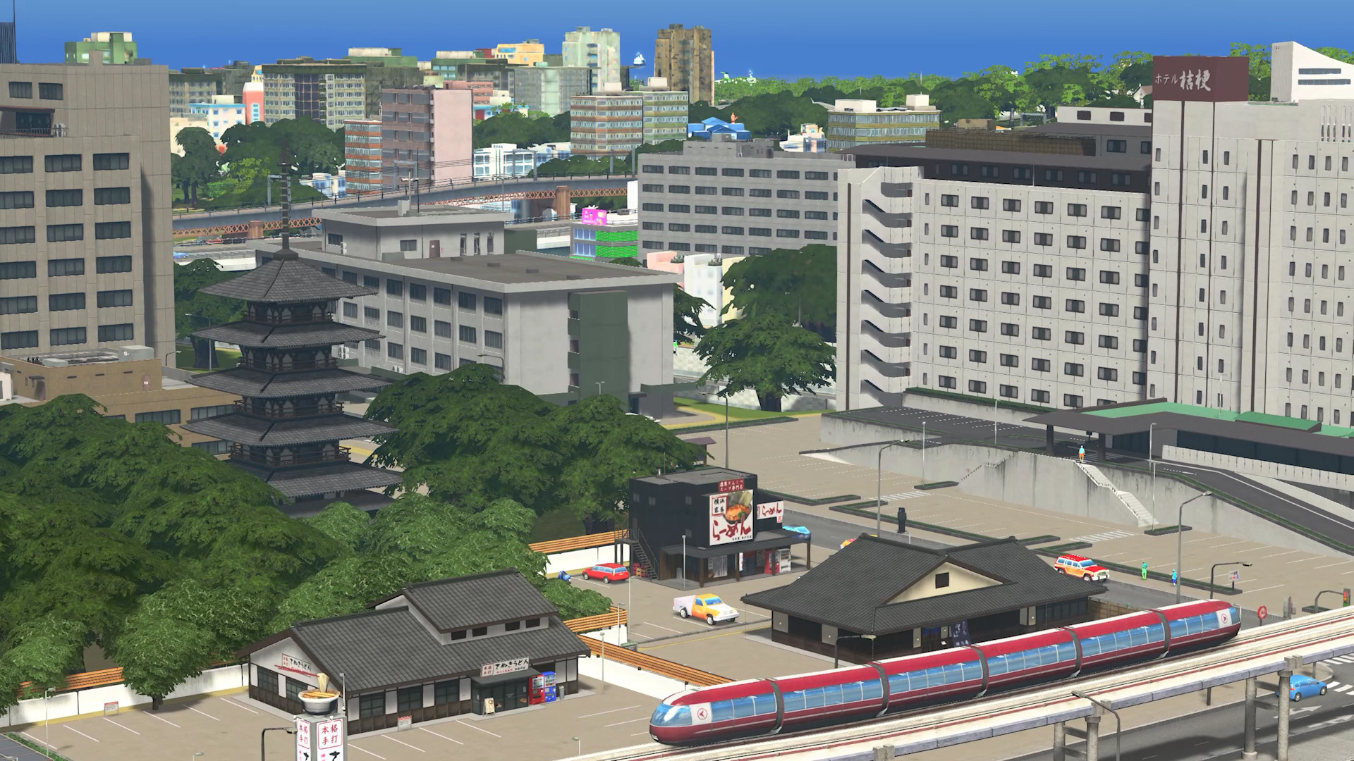 Cities: Skylines - Content Creator Pack: Modern Japan screenshot