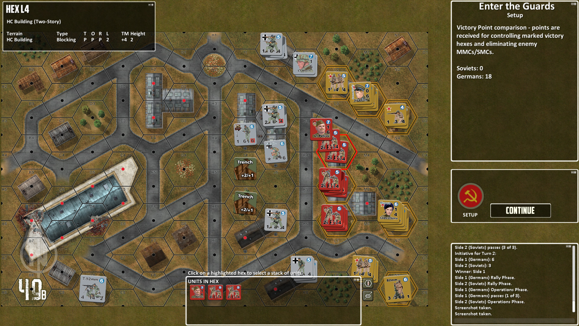 Lock 'n Load Tactical Digital: Core Game screenshot