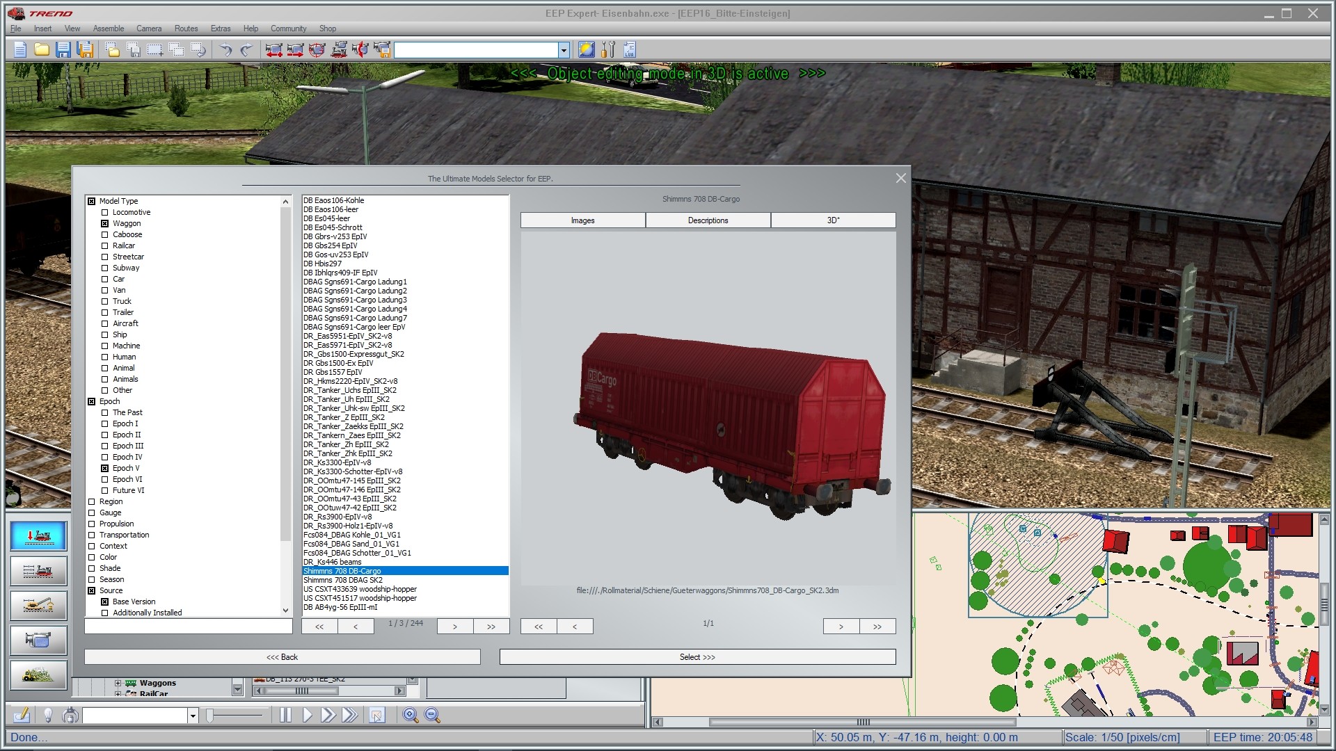 EEP  16 Expert Eisenbahn Aufbau- und Steuerungssimulation screenshot