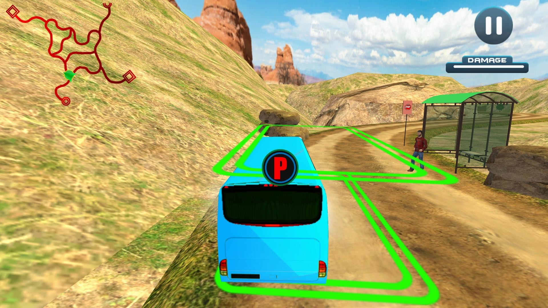 Village Bus Driver Simulator screenshot