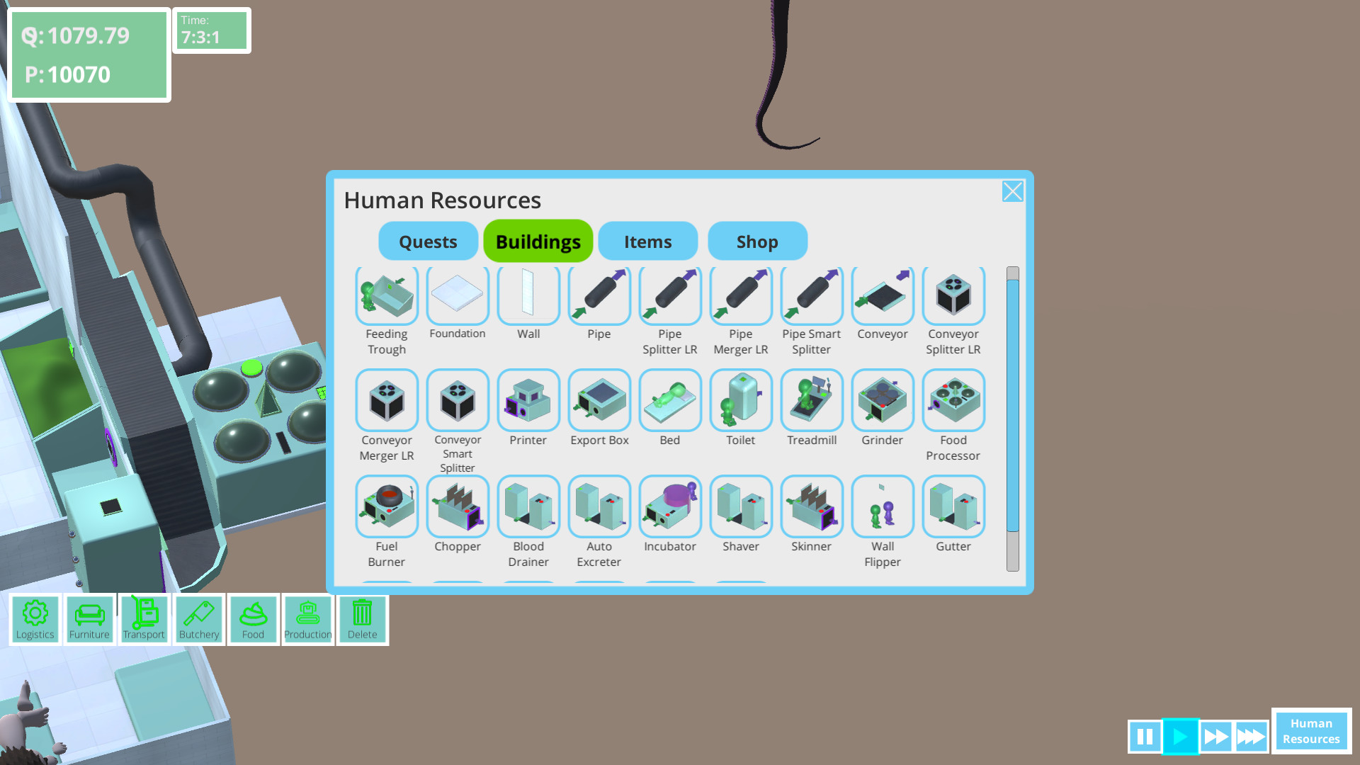 Human Factory screenshot