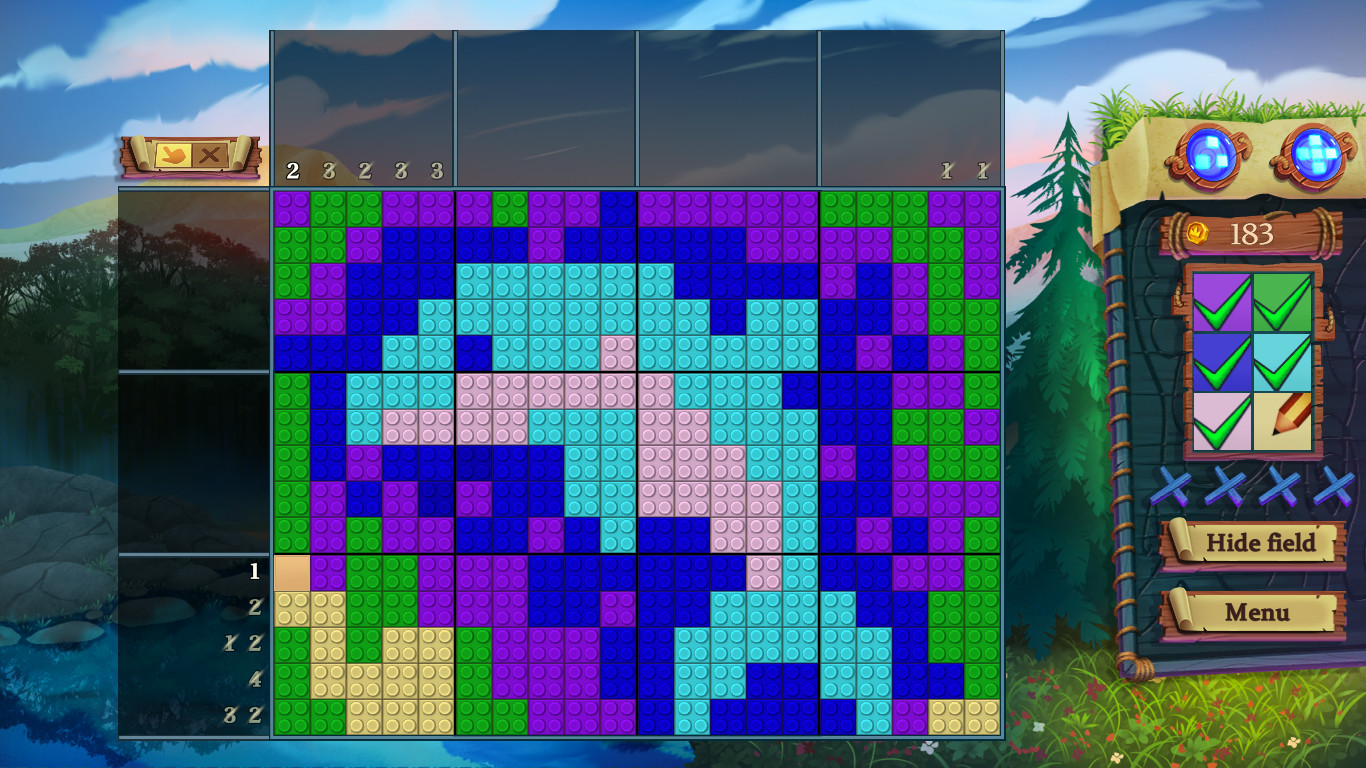 Adventure mosaics. Forest spirits screenshot