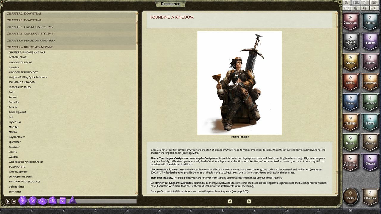 Fantasy Grounds - Pathfinder RPG - Ultimate Campaign (PFRPG) screenshot