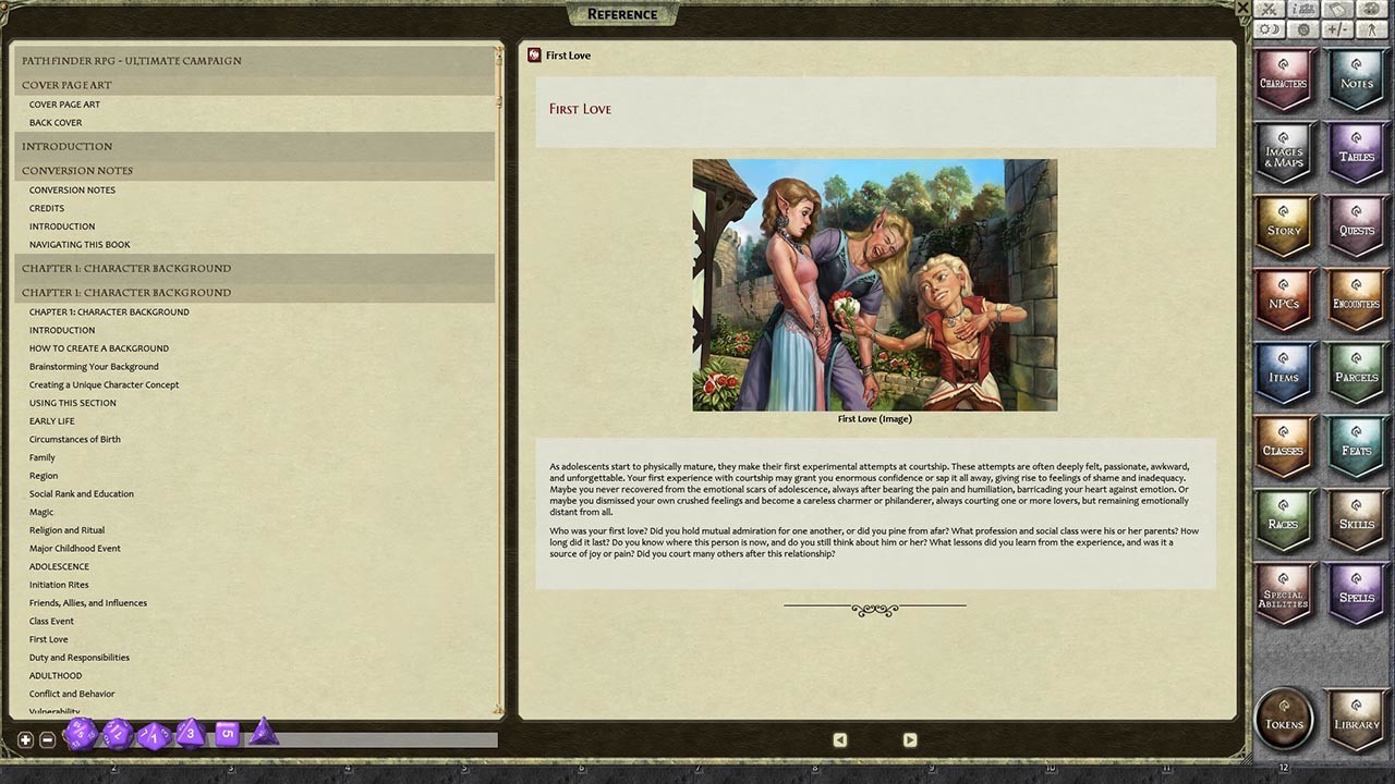 Fantasy Grounds - Pathfinder RPG - Ultimate Campaign (PFRPG) screenshot