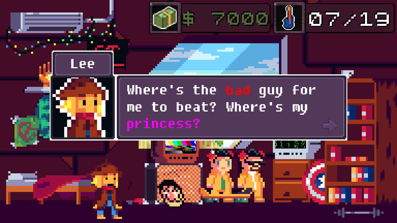 Puzzle Game: Lee inside TV screenshot