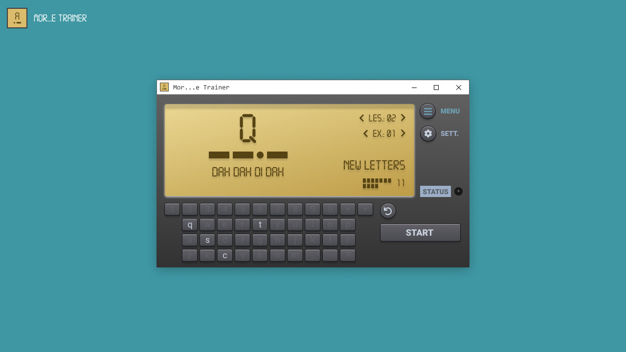 MOR...E TRAINER (Learning Morse Code) screenshot