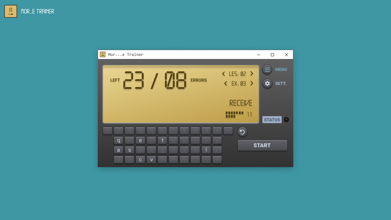 MOR...E TRAINER (Learning Morse Code) screenshot