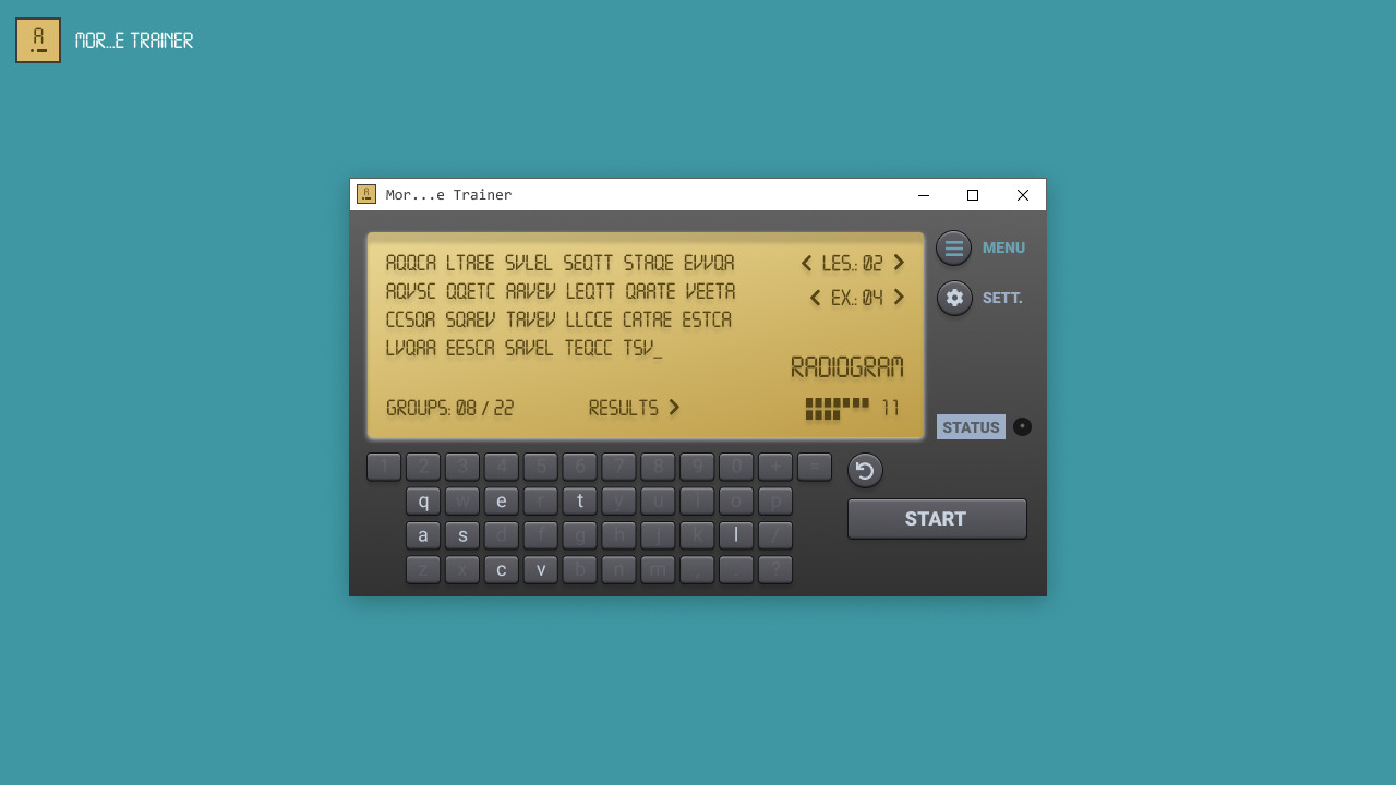 MOR...E TRAINER (Learning Morse Code) screenshot