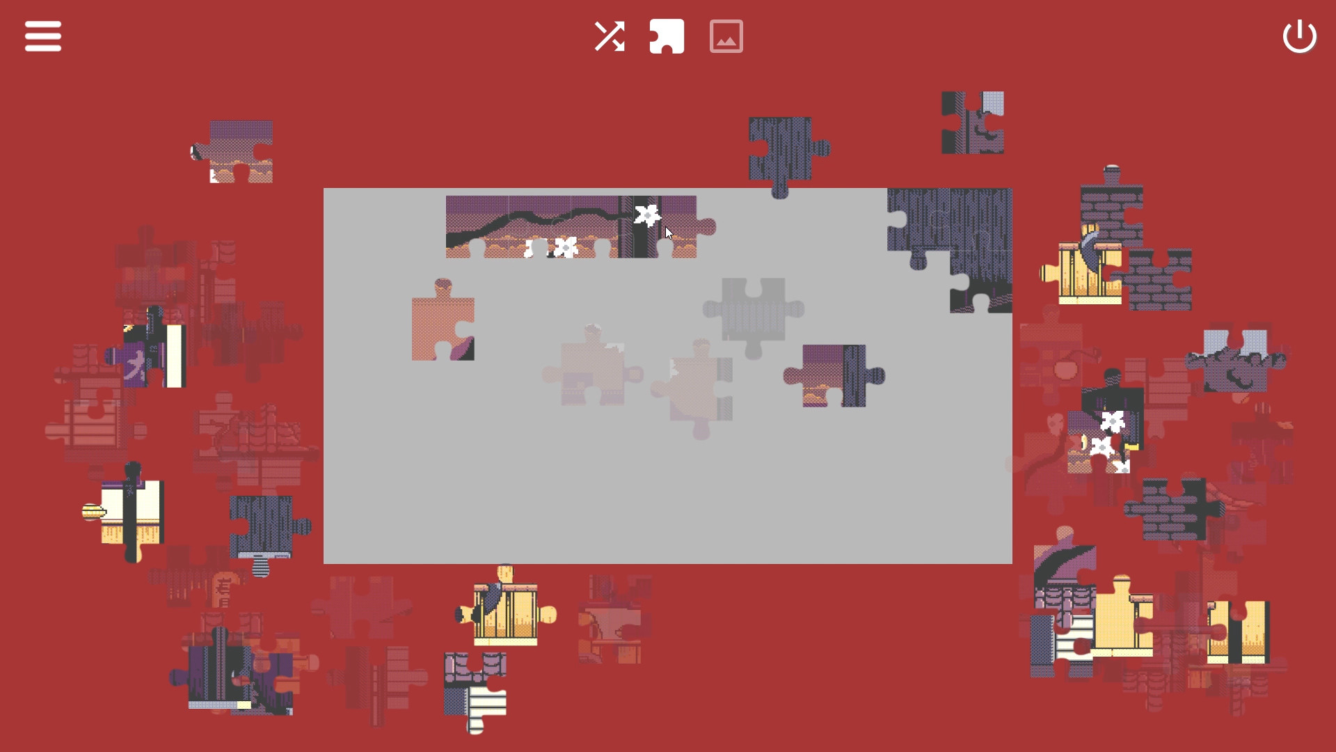 Daylife in Japan - Pixel Art Jigsaw Puzzle screenshot