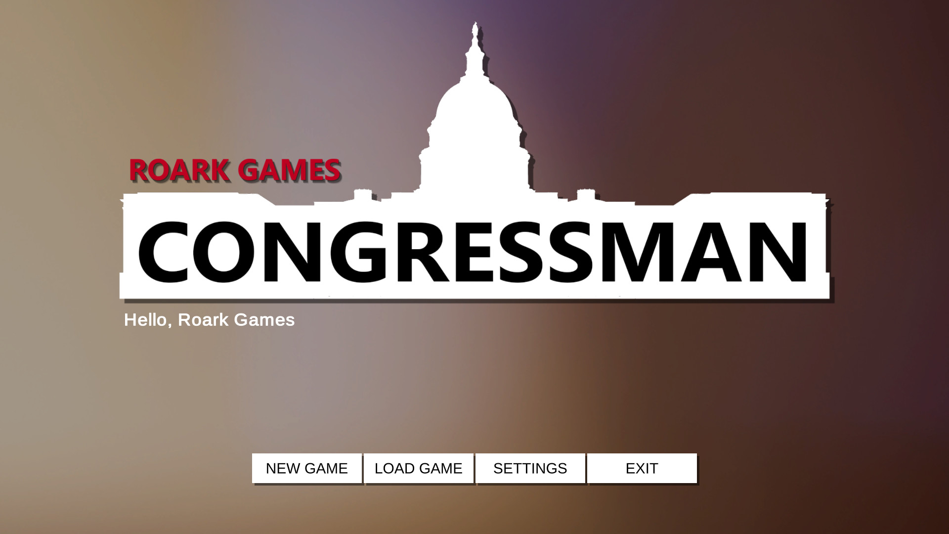 Roark Games: Congressman screenshot