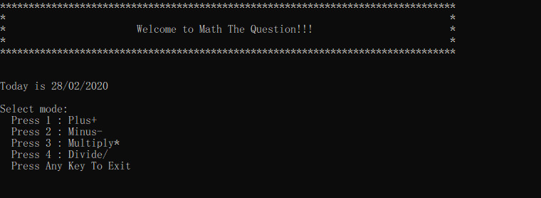 Math The Question screenshot