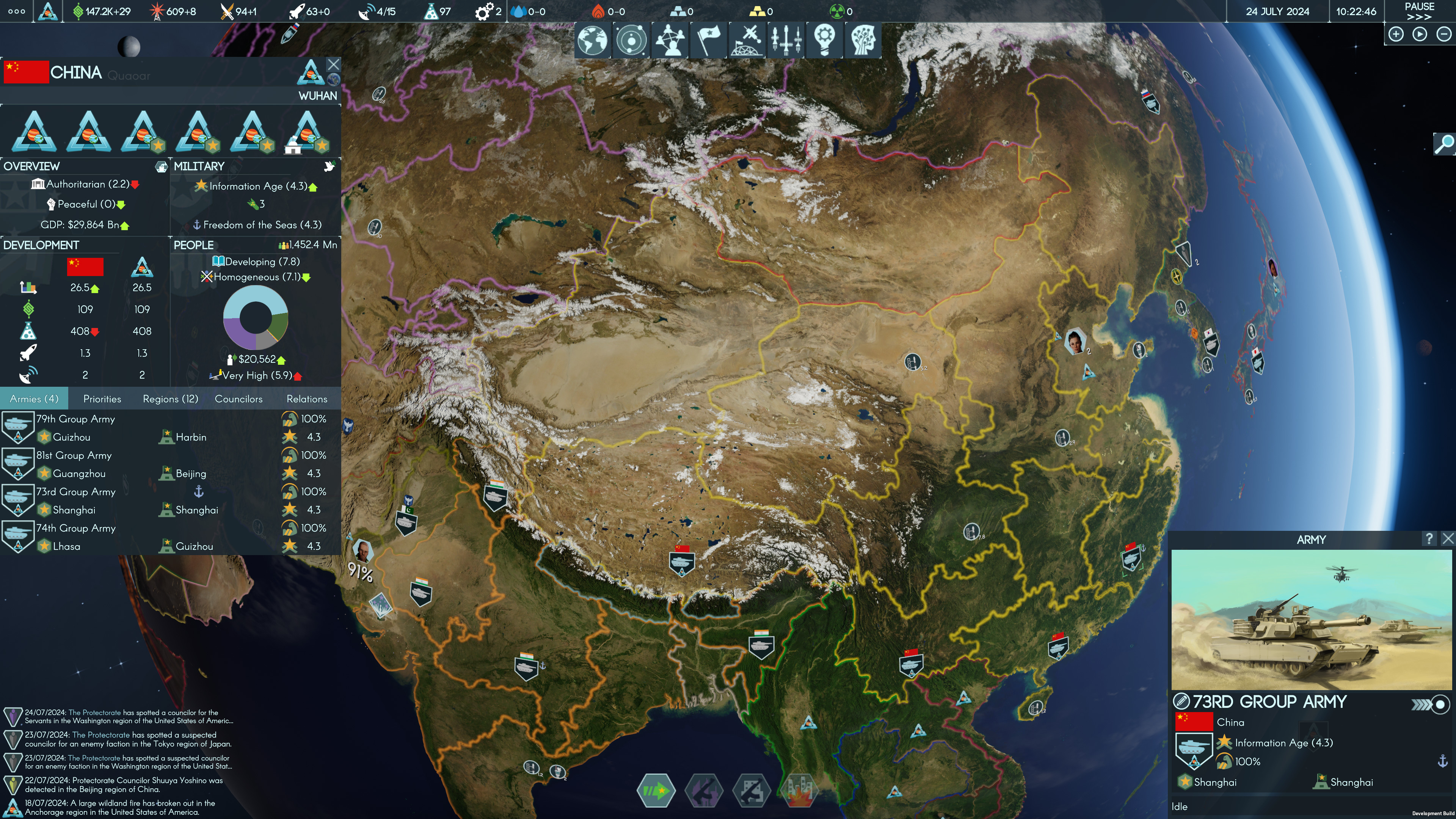 Terra Invicta screenshot