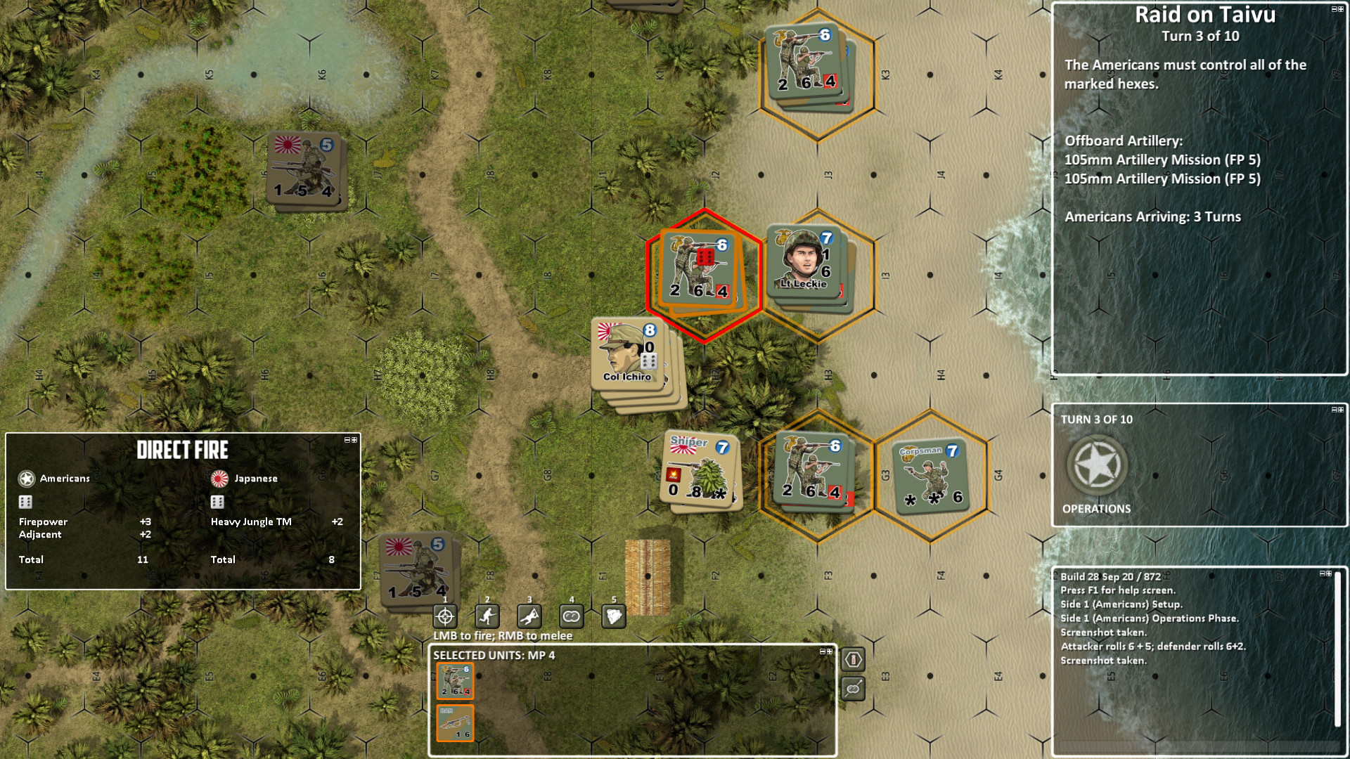 Lock 'n Load Tactical Digital: Heroes of the Pacific Battlepack 1 screenshot