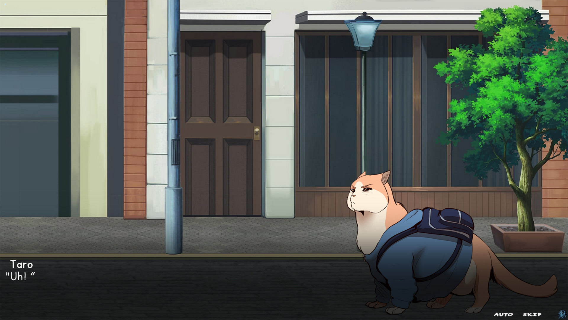 Taro: a fluffy visual novel screenshot