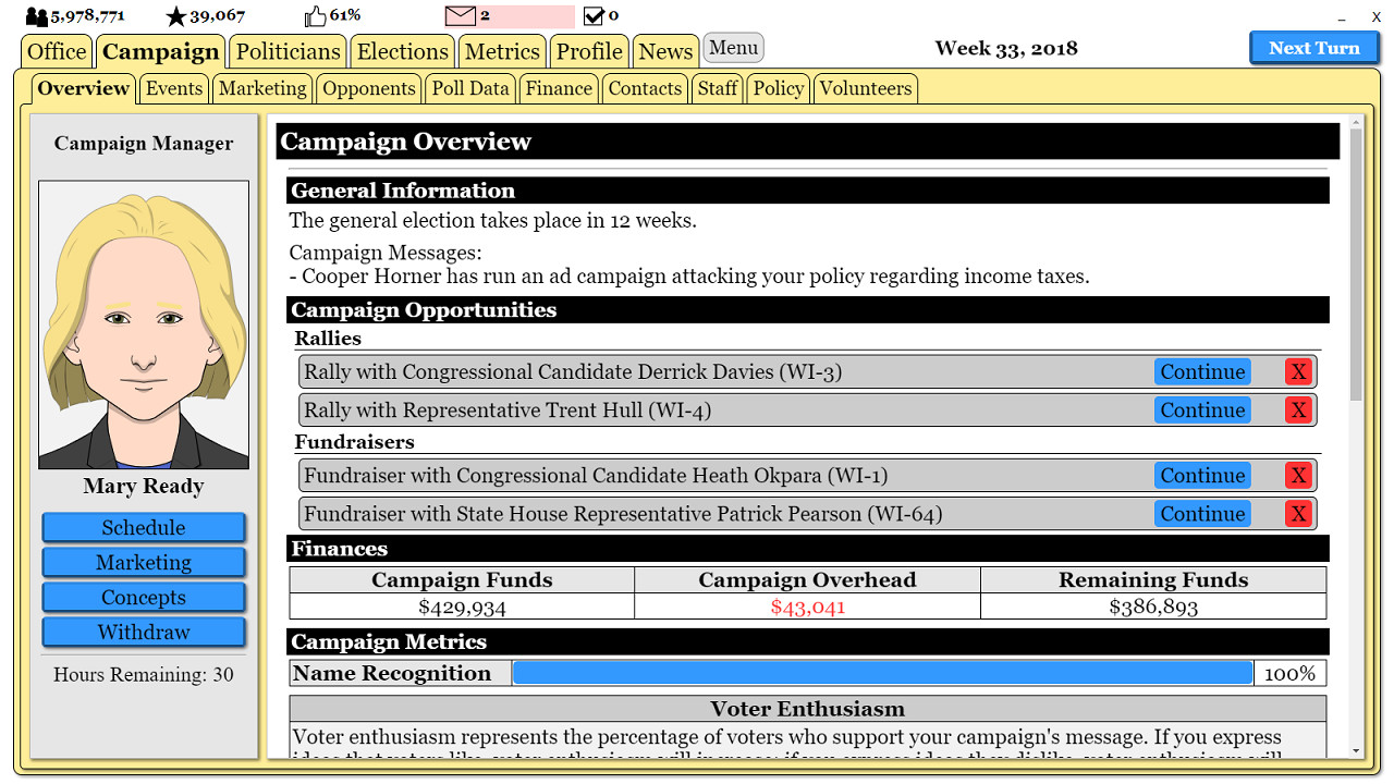 The Political Process screenshot