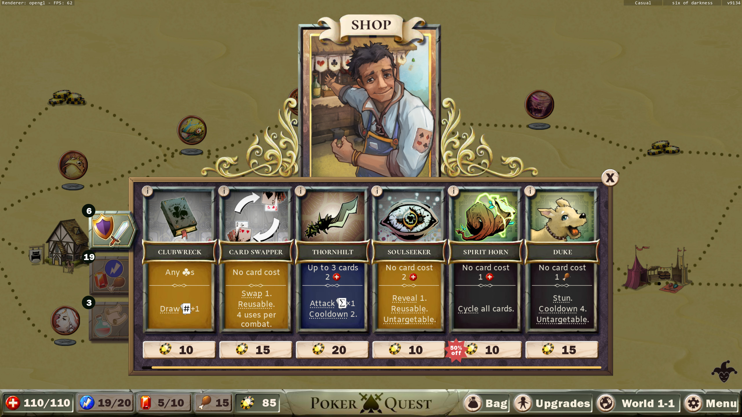 Poker Quest screenshot