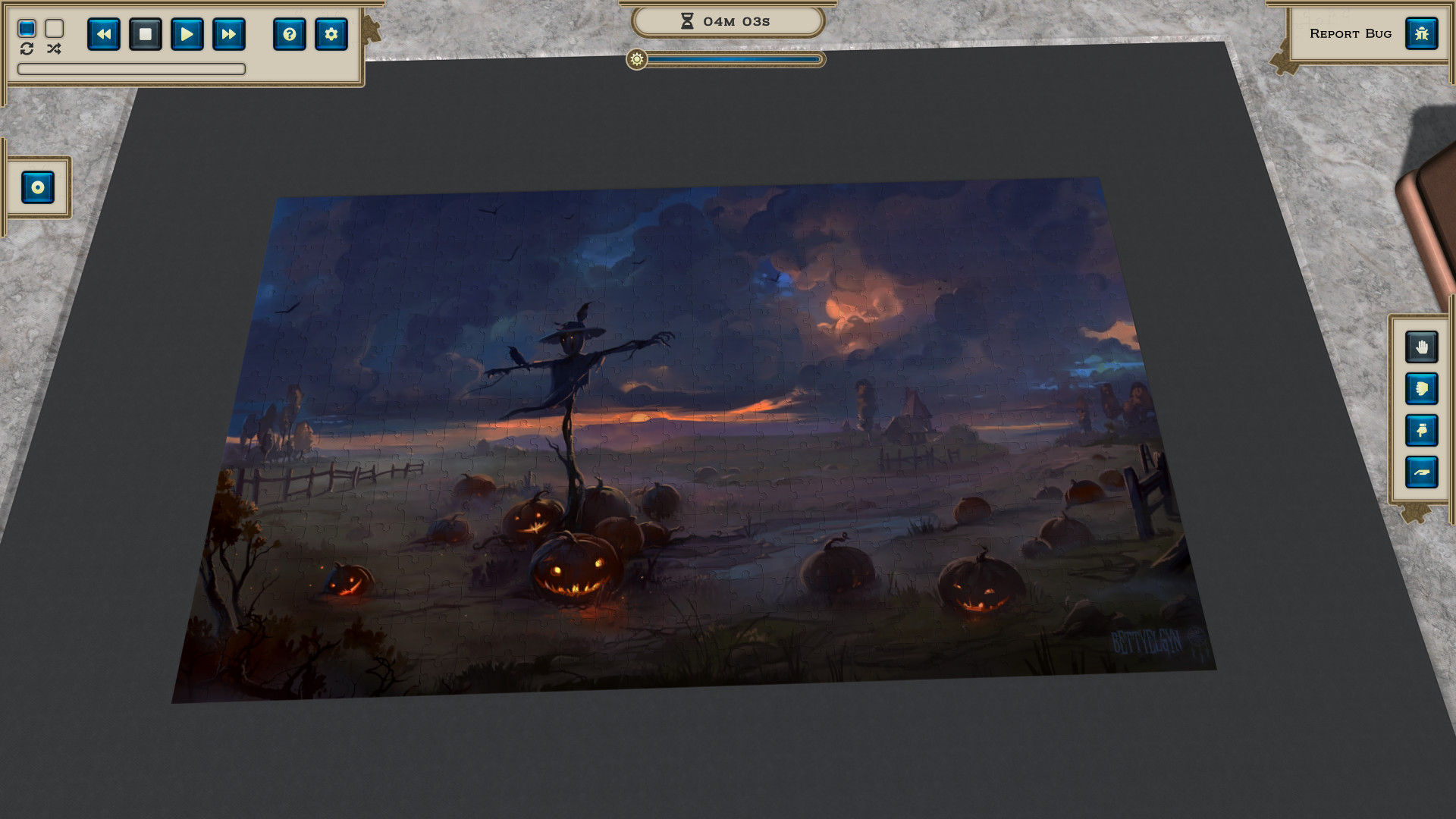 Masters of Puzzle - Halloween Edition: Scarecrow Watcher screenshot