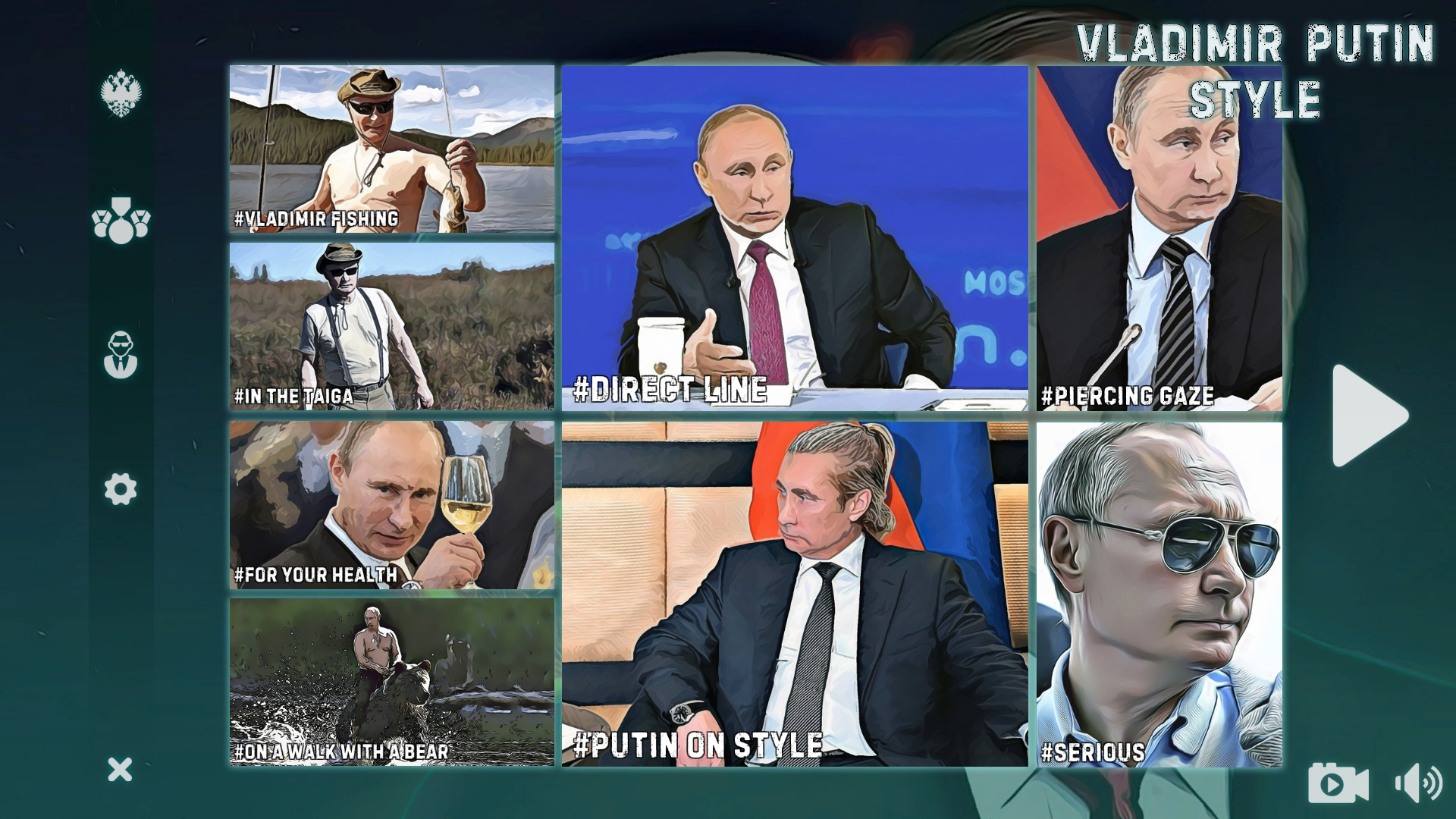 Vladimir Putin Style screenshot