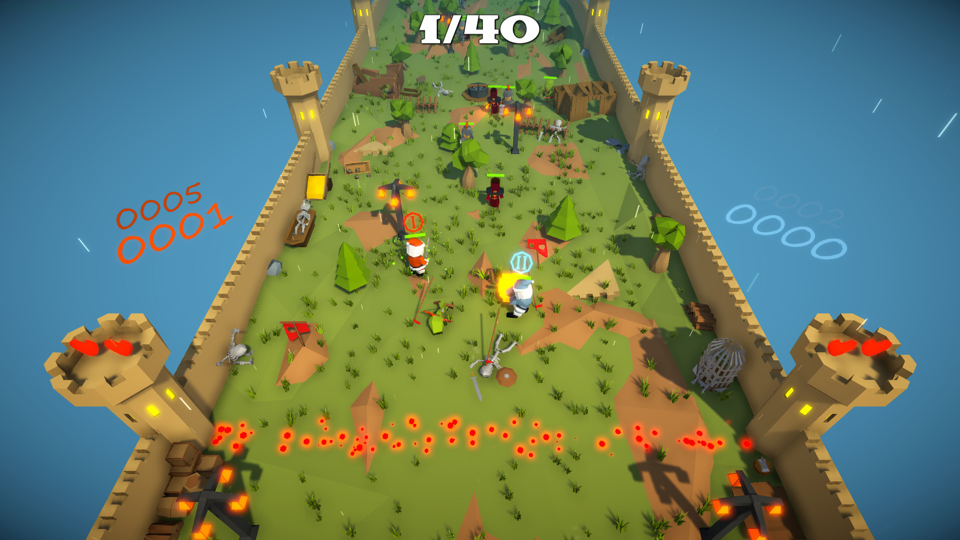 My Super Defender: Battle Santa Edition screenshot