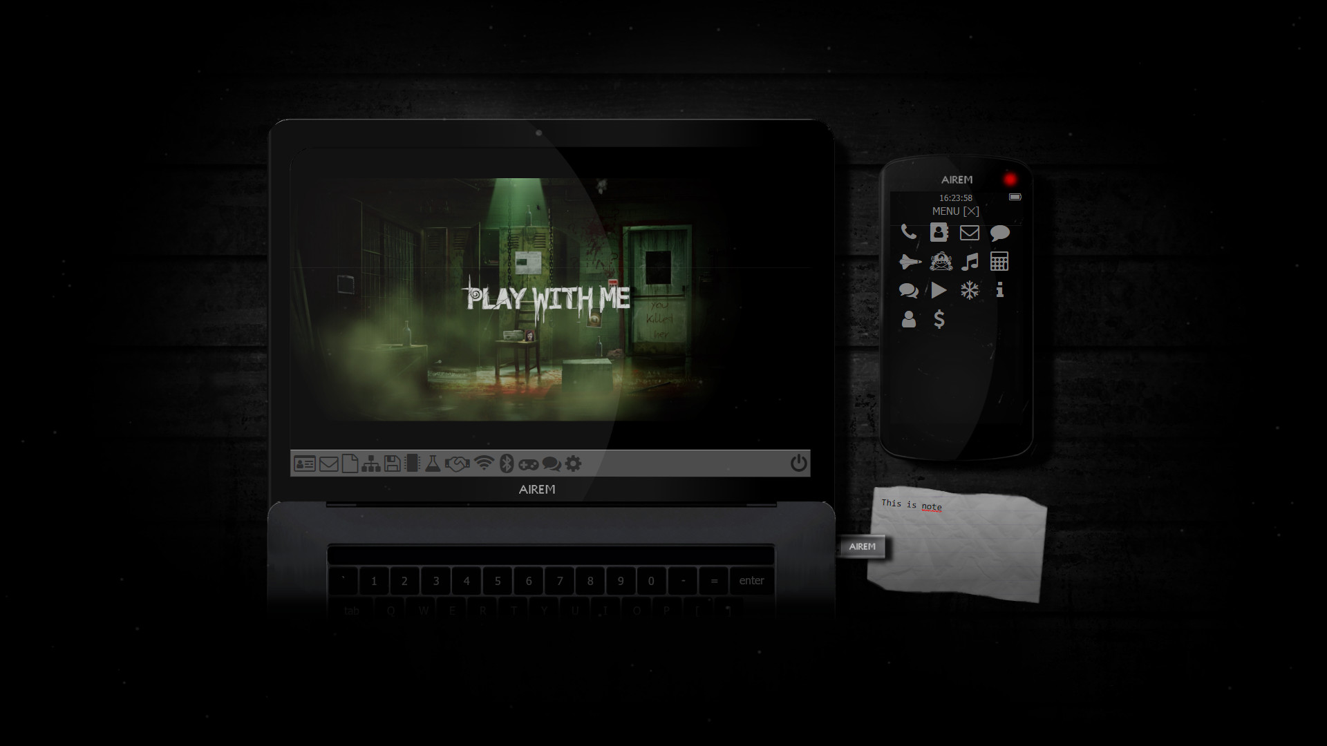 Airhack: Hacking screenshot