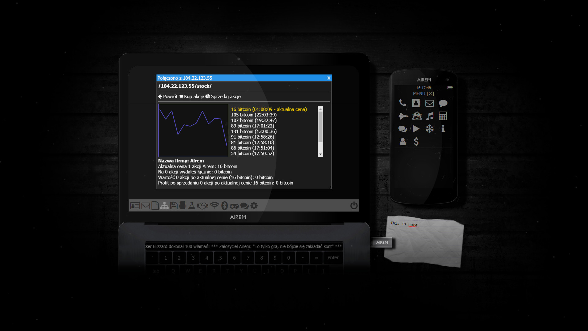 Airhack: Hacking screenshot
