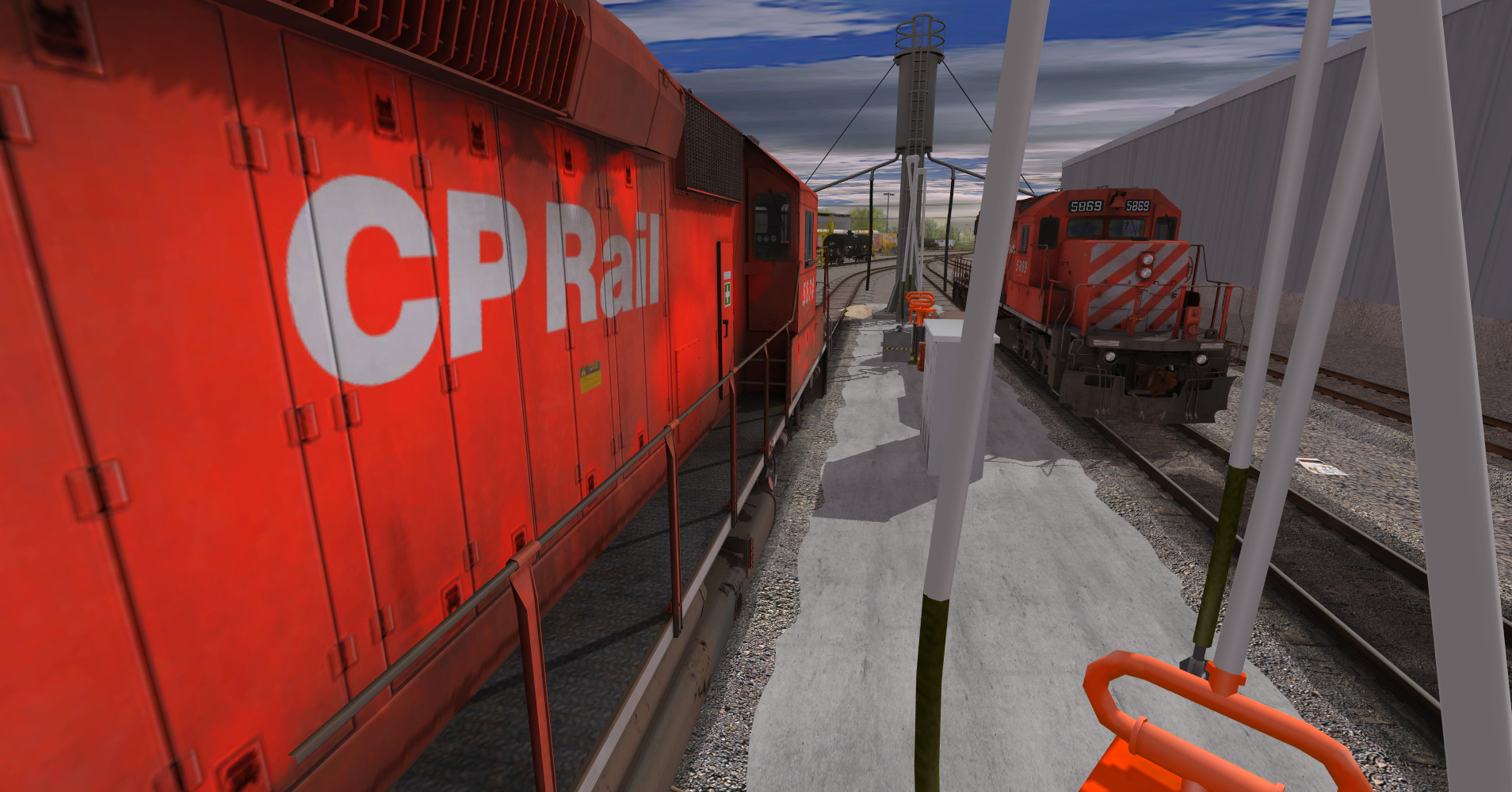 Trainz 2019 DLC - CP SD40-2 #5865-5879 Multimark screenshot