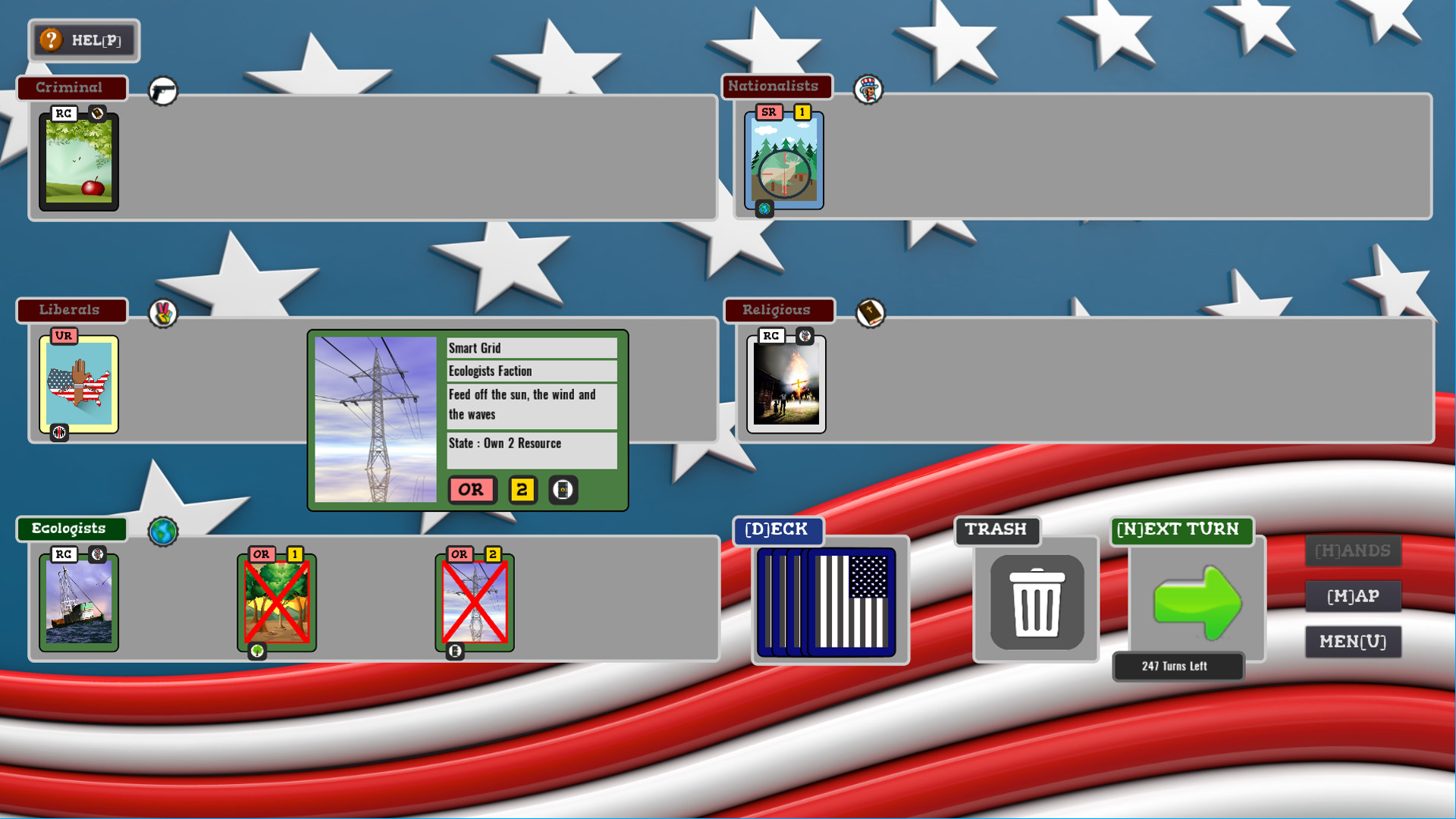 The Dis-United States Of America screenshot