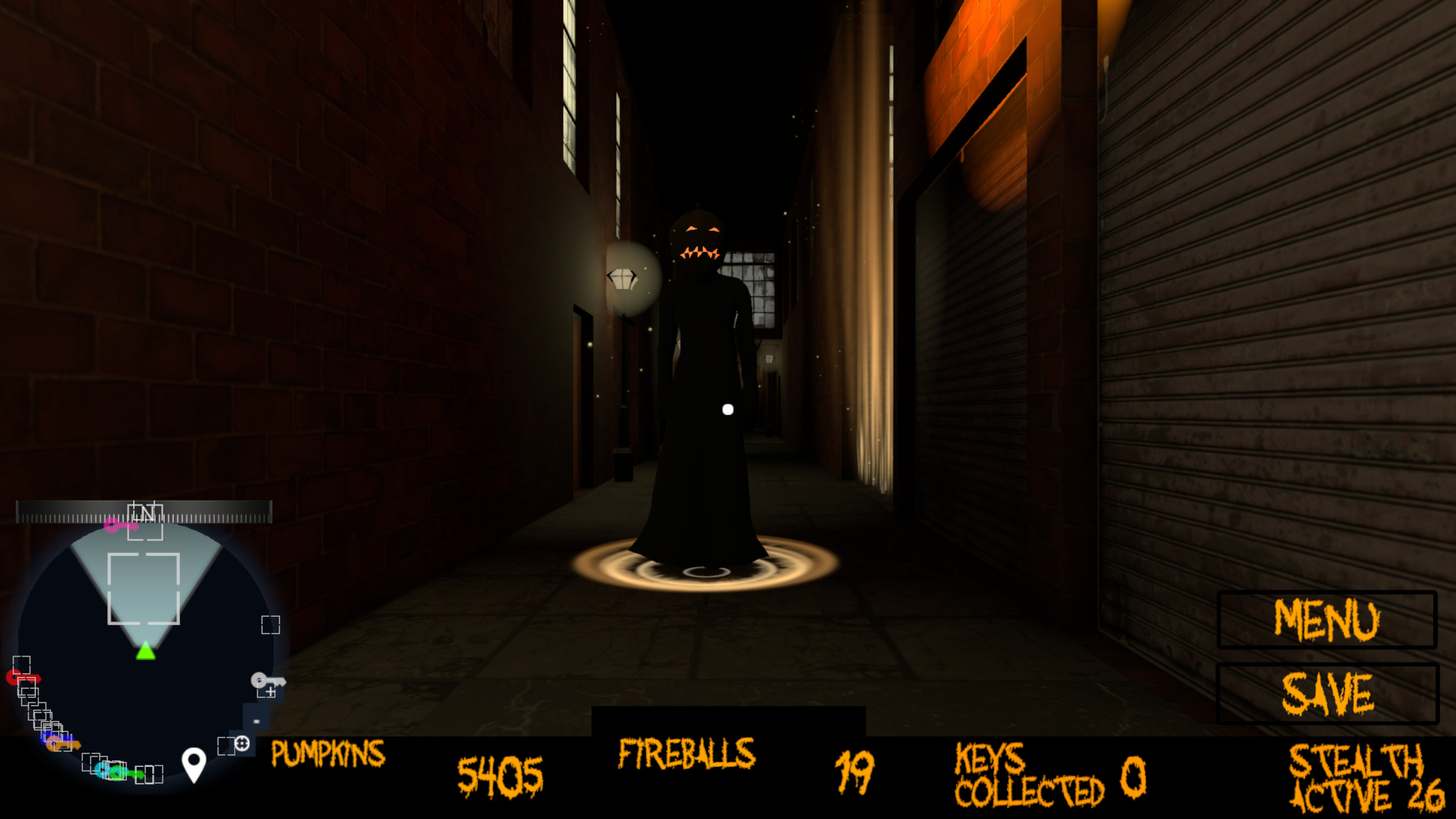 Jack-O-Lantern Covers of Darkness screenshot