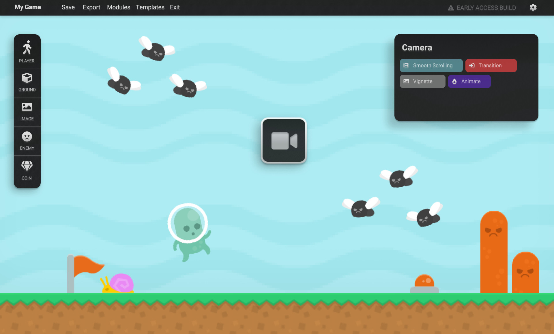 Creatry — Easy Game Maker & Game Builder App screenshot