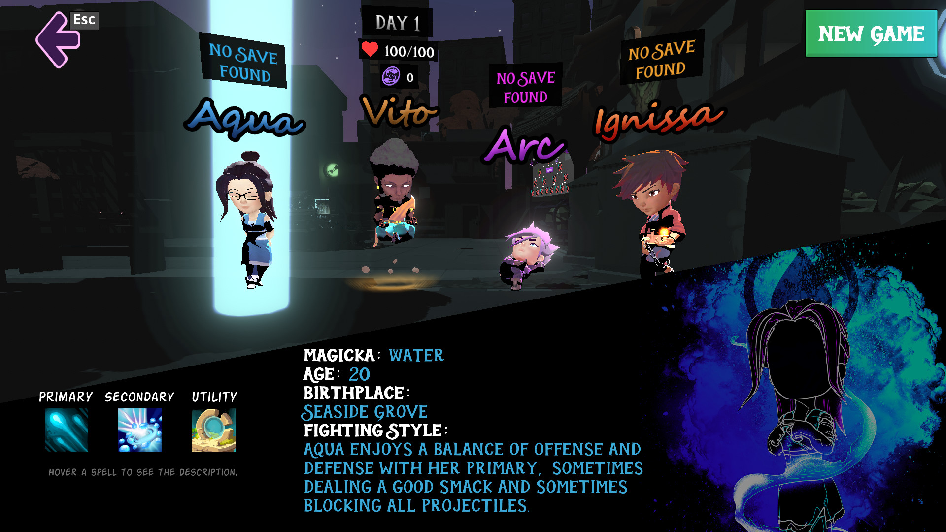 WizardPunk screenshot