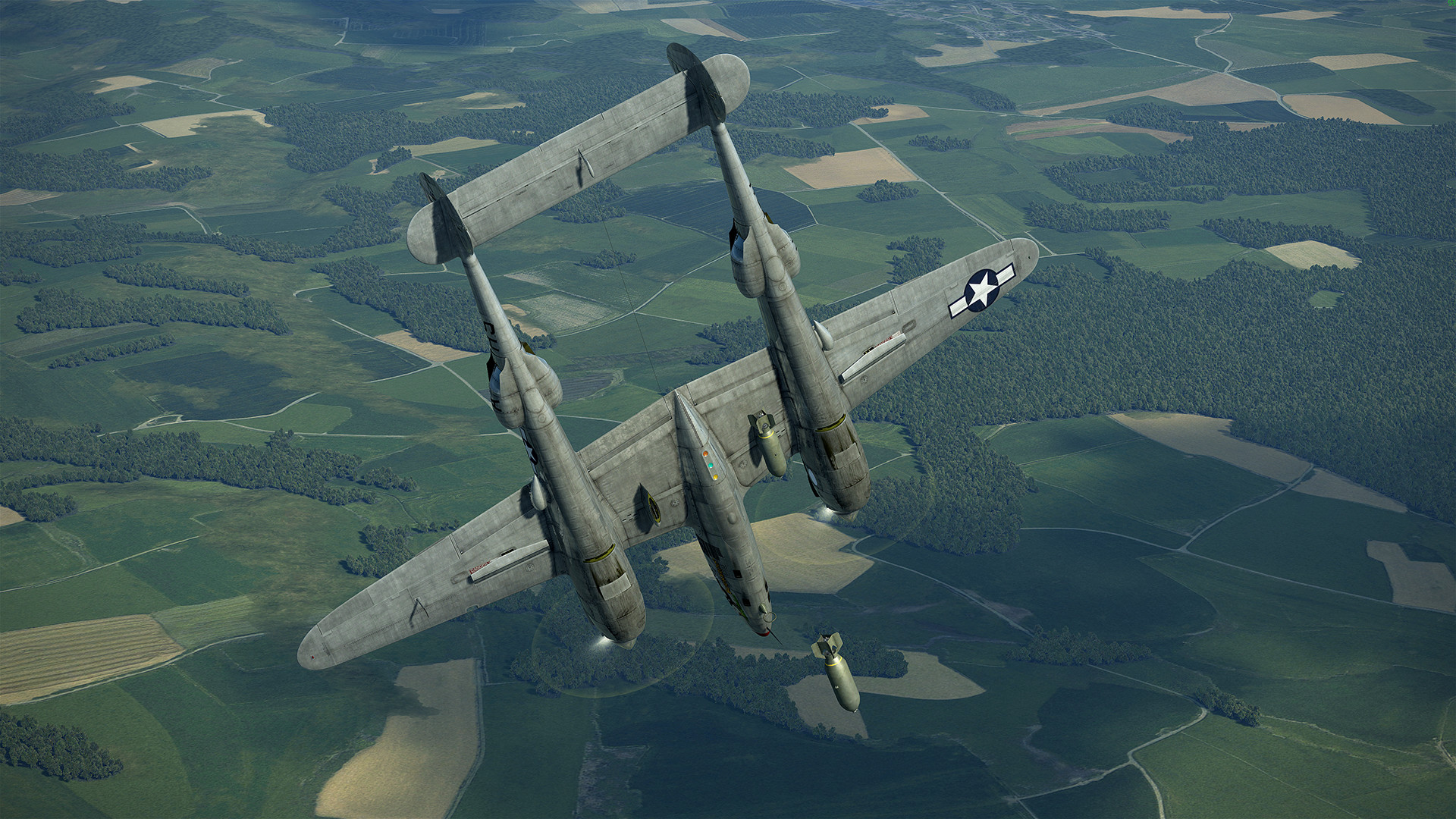 IL-2 Sturmovik: P-38J-25 Collector Plane screenshot