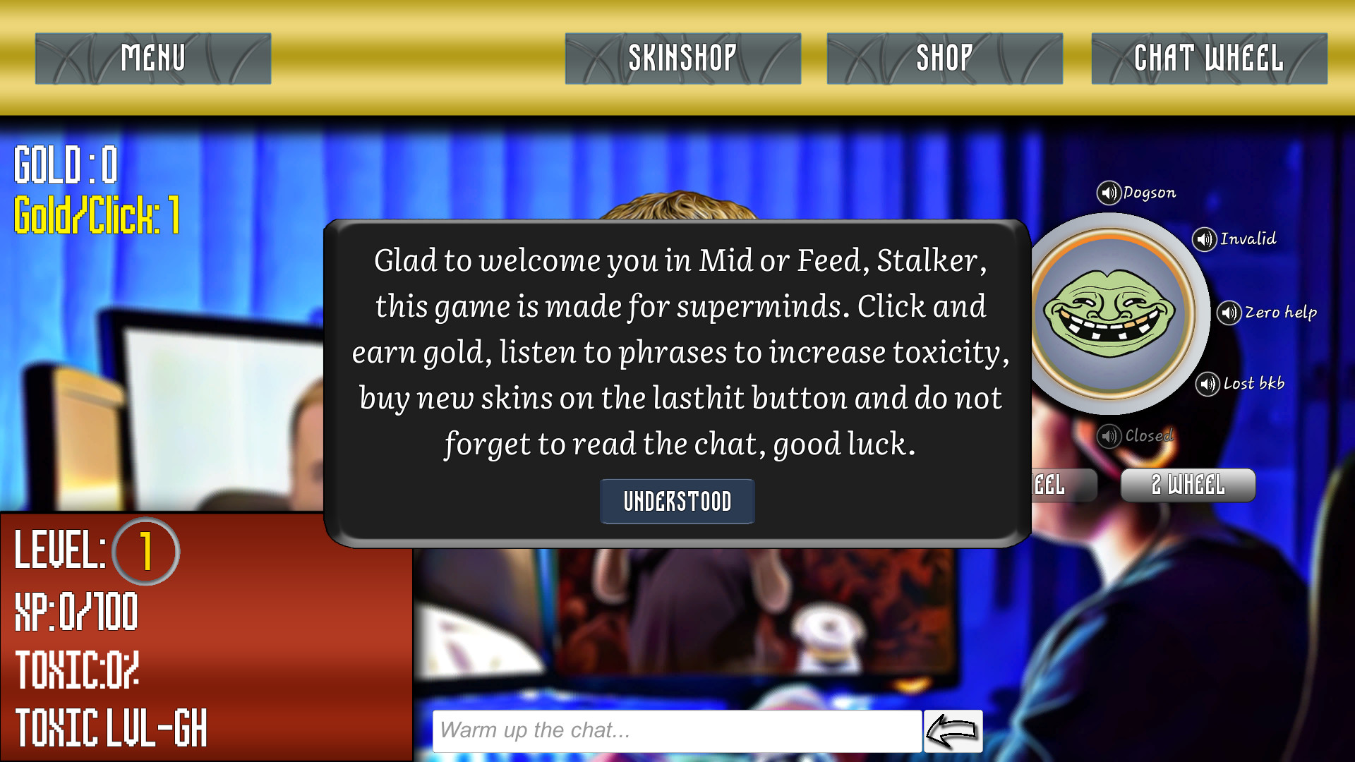 Mid or Feed screenshot