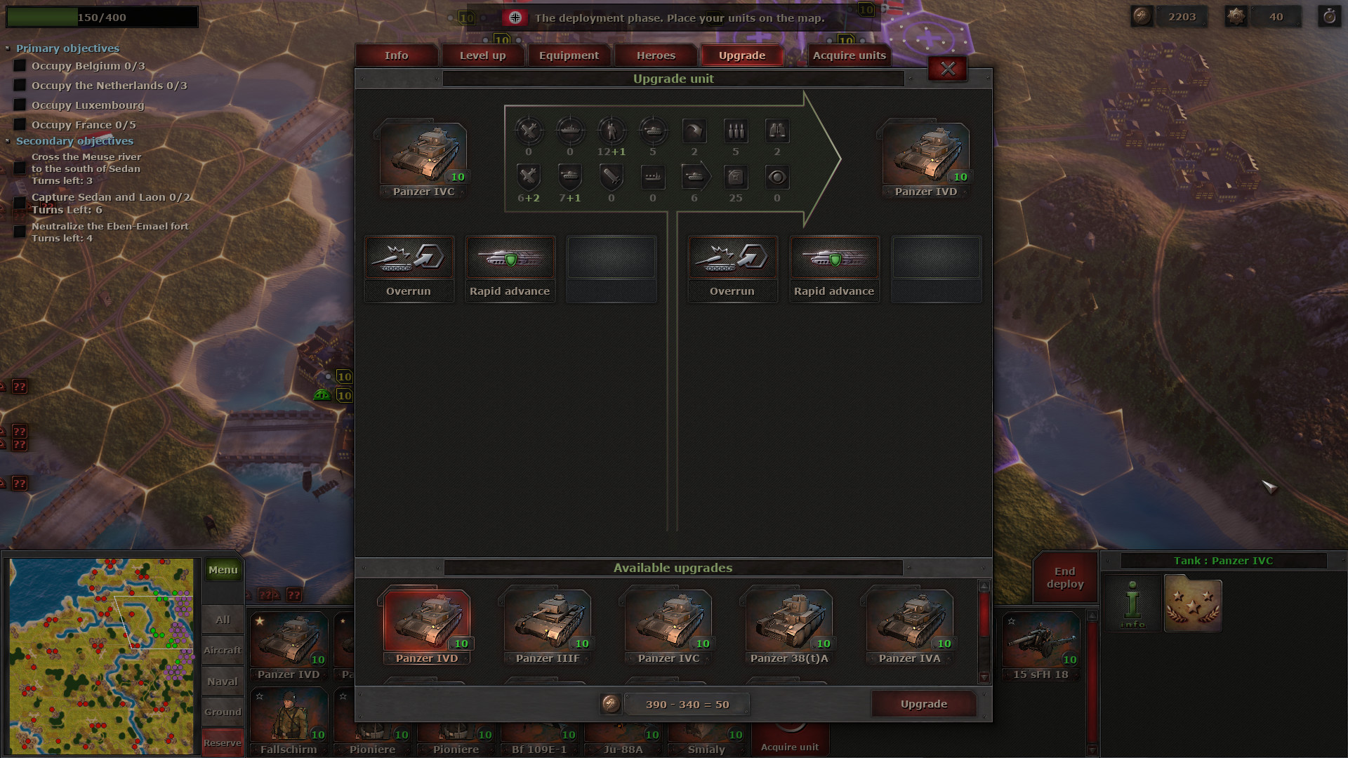 Strategic Mind: Blitzkrieg screenshot