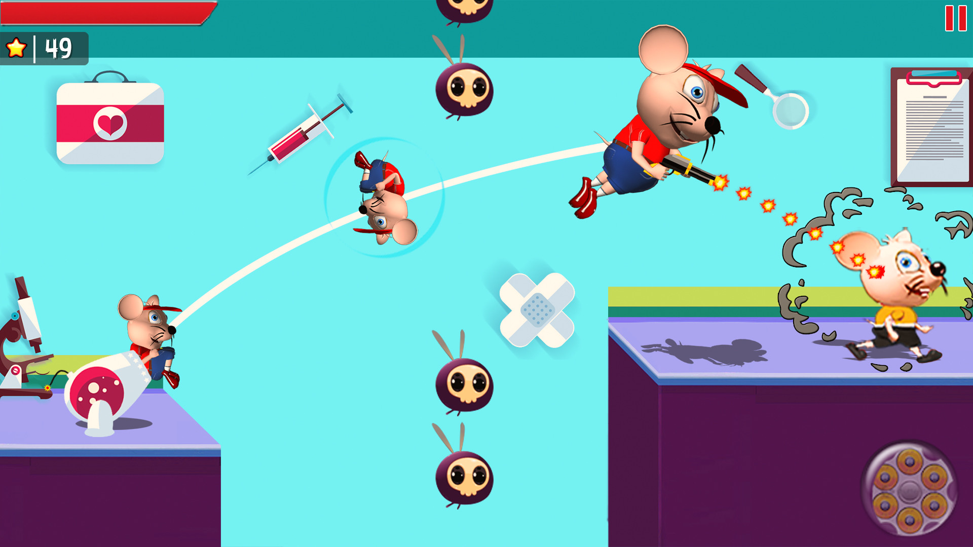 Mouse Mayhem Shooting & Racing screenshot
