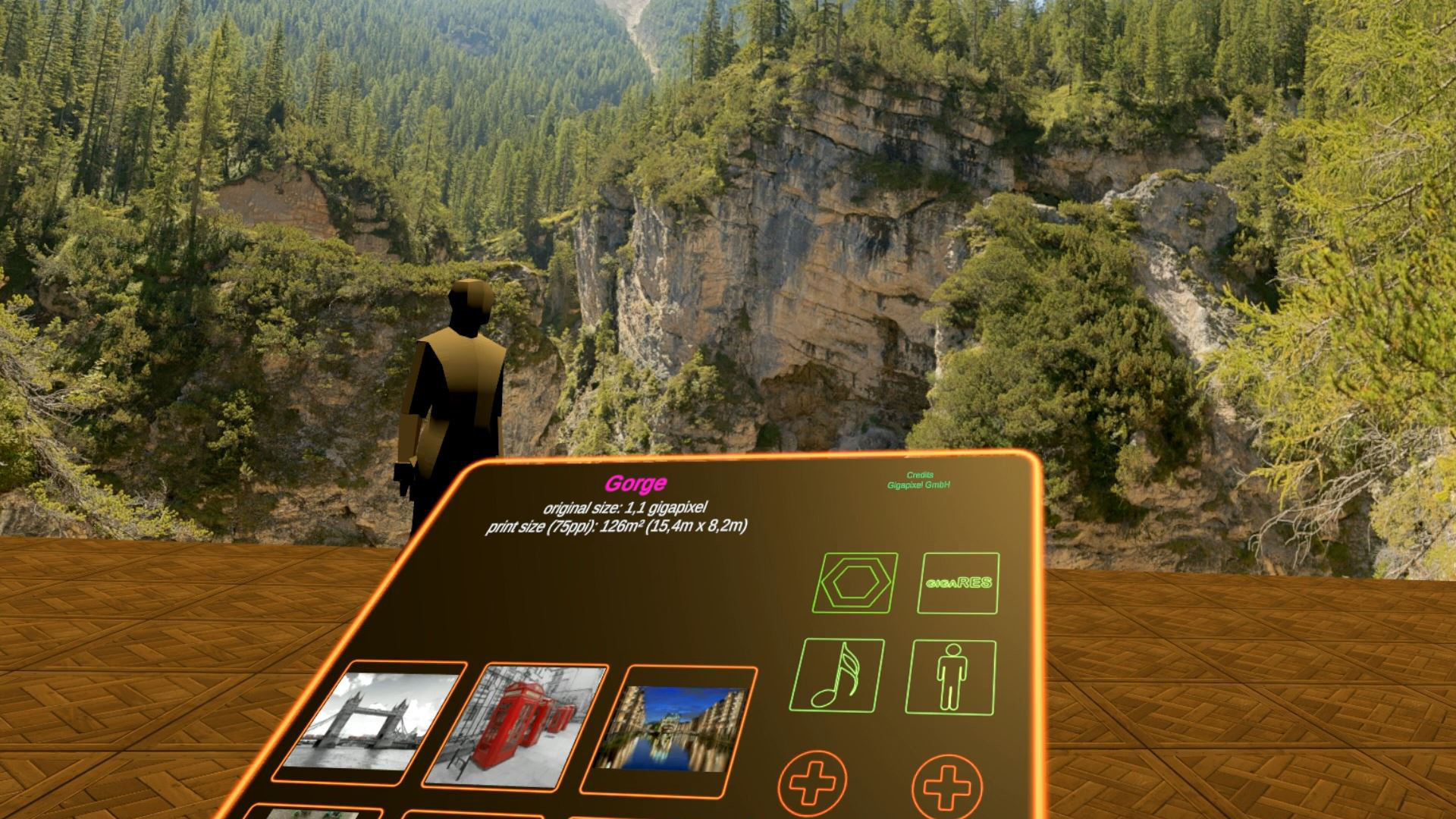 VR Gigapixel Gallery screenshot