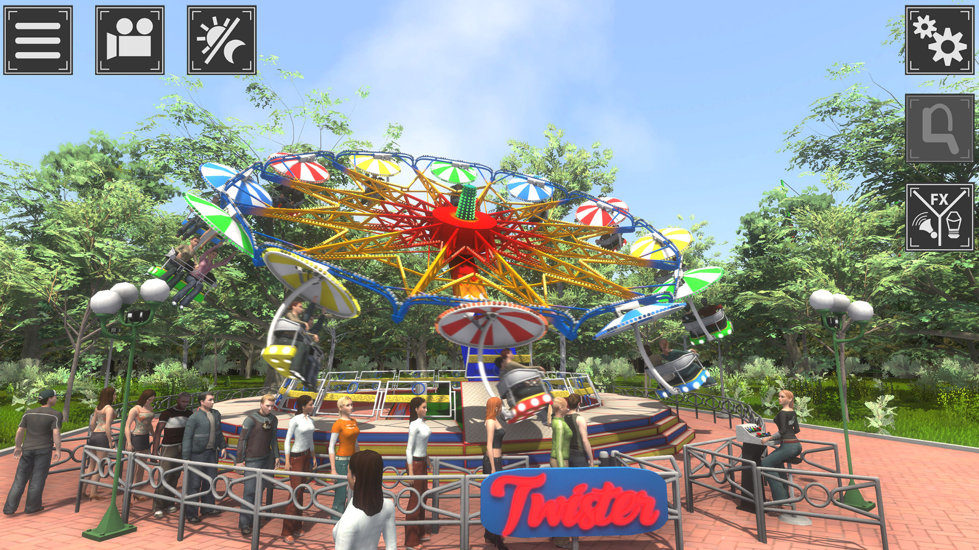 Theme Park Simulator: Rollercoaster Paradise screenshot