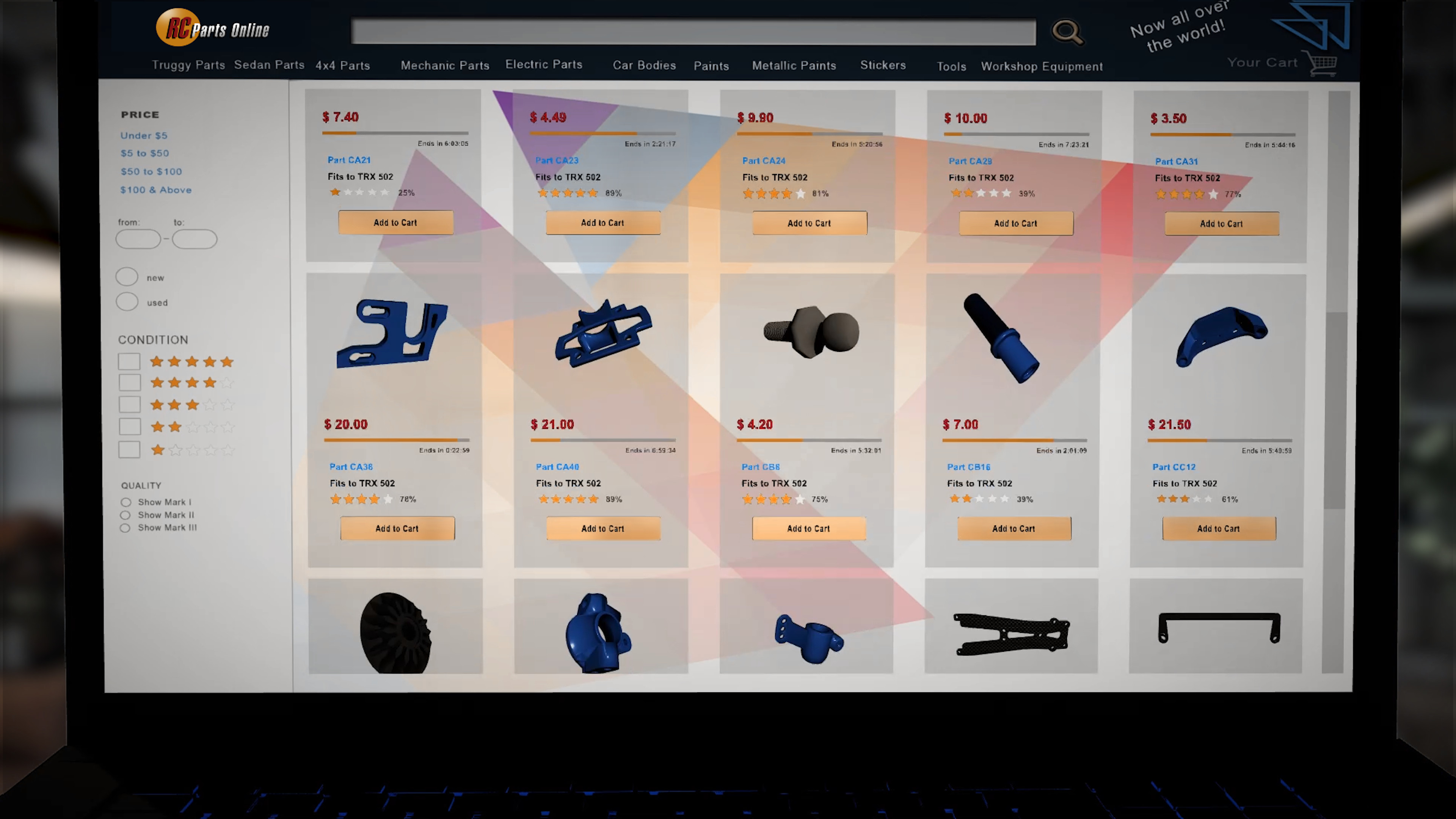 RC Service Simulator screenshot