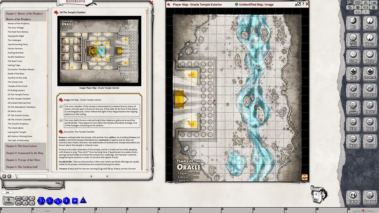 Fantasy Grounds - Odyssey of the Dragon Lords (5E) screenshot