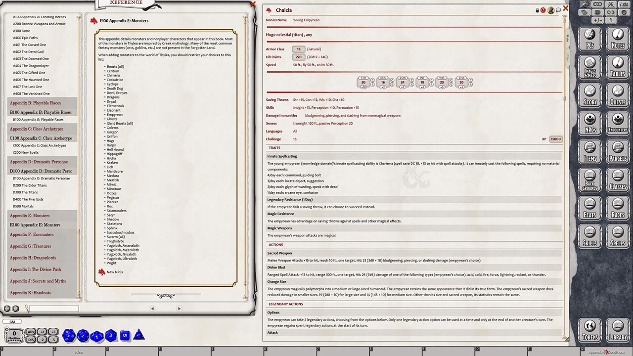 Fantasy Grounds - Odyssey of the Dragon Lords (5E) screenshot