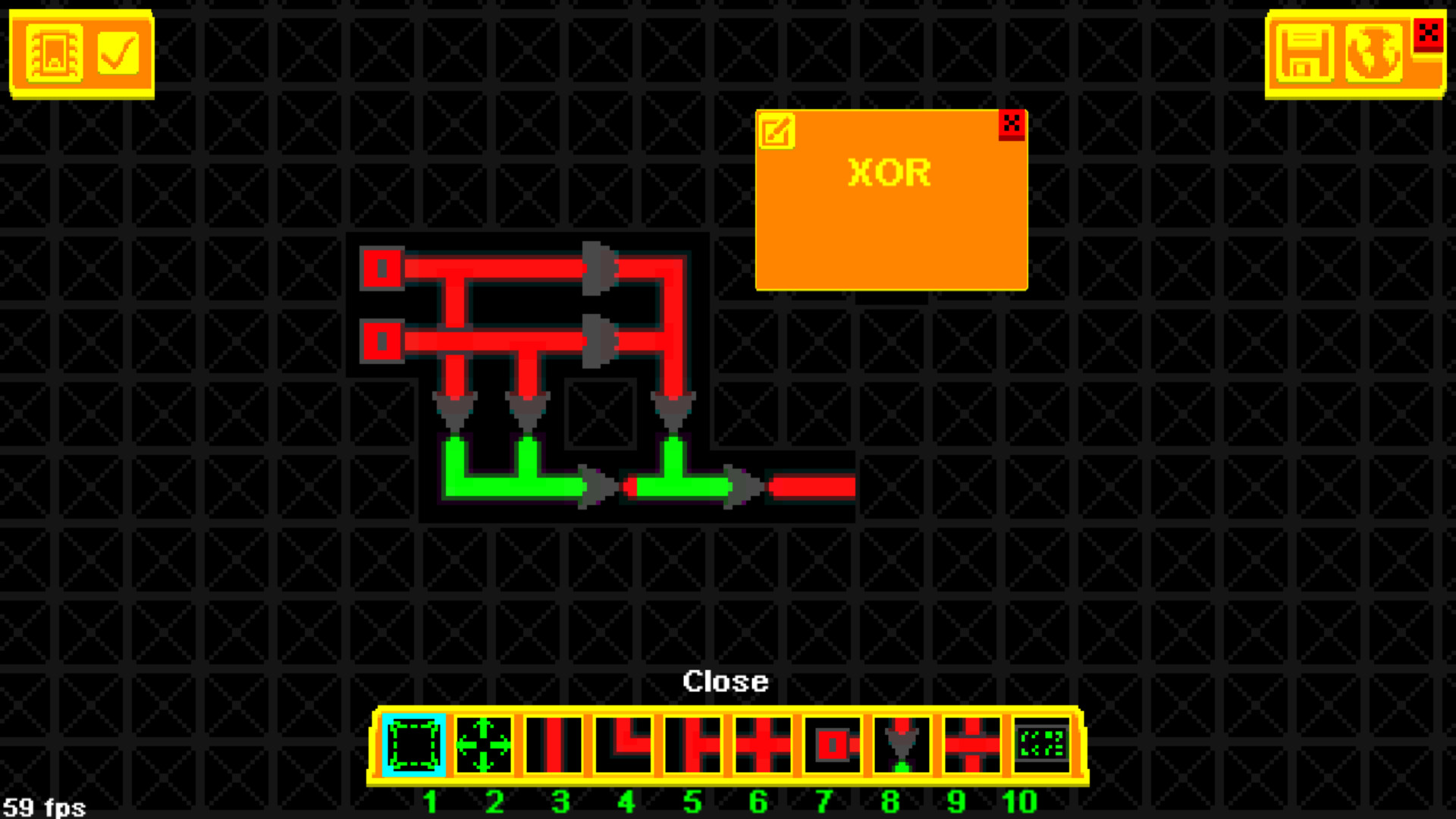 Boolean screenshot