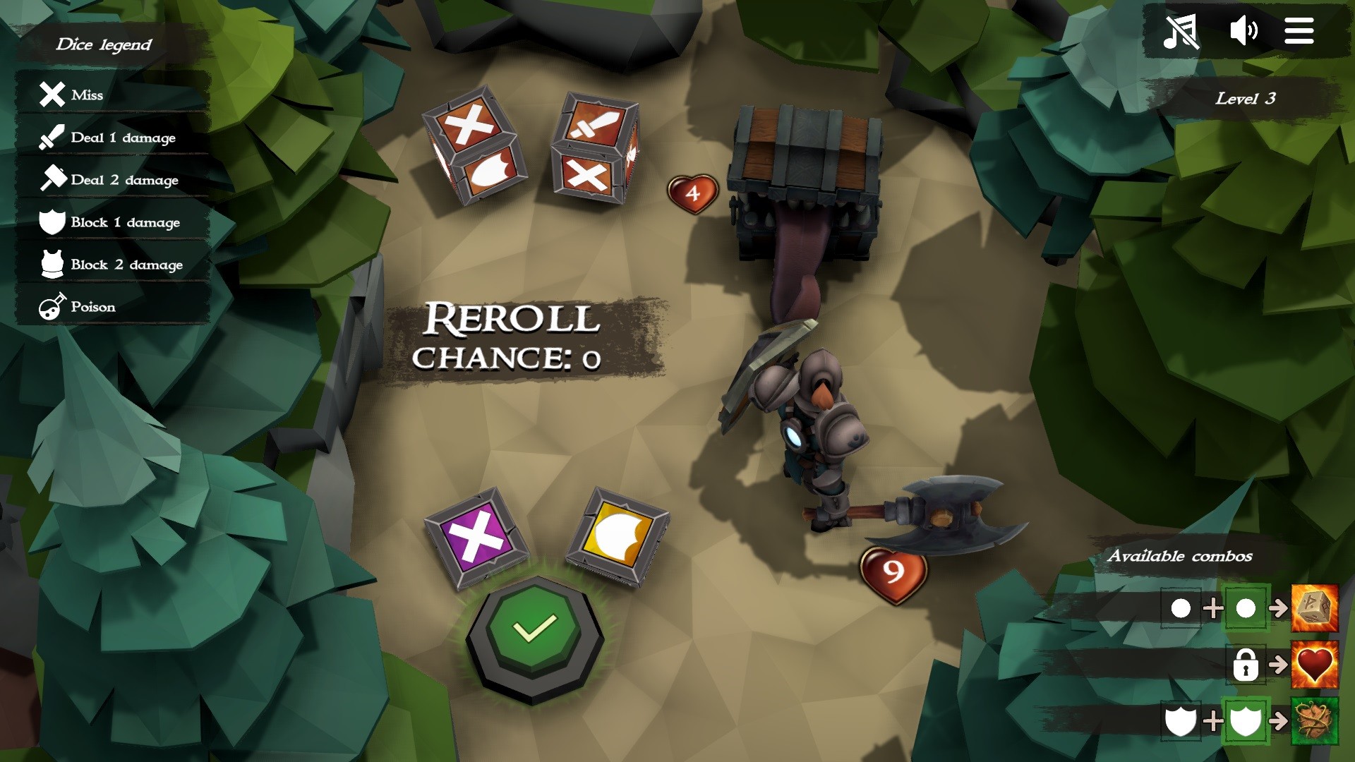 Knight Dice screenshot
