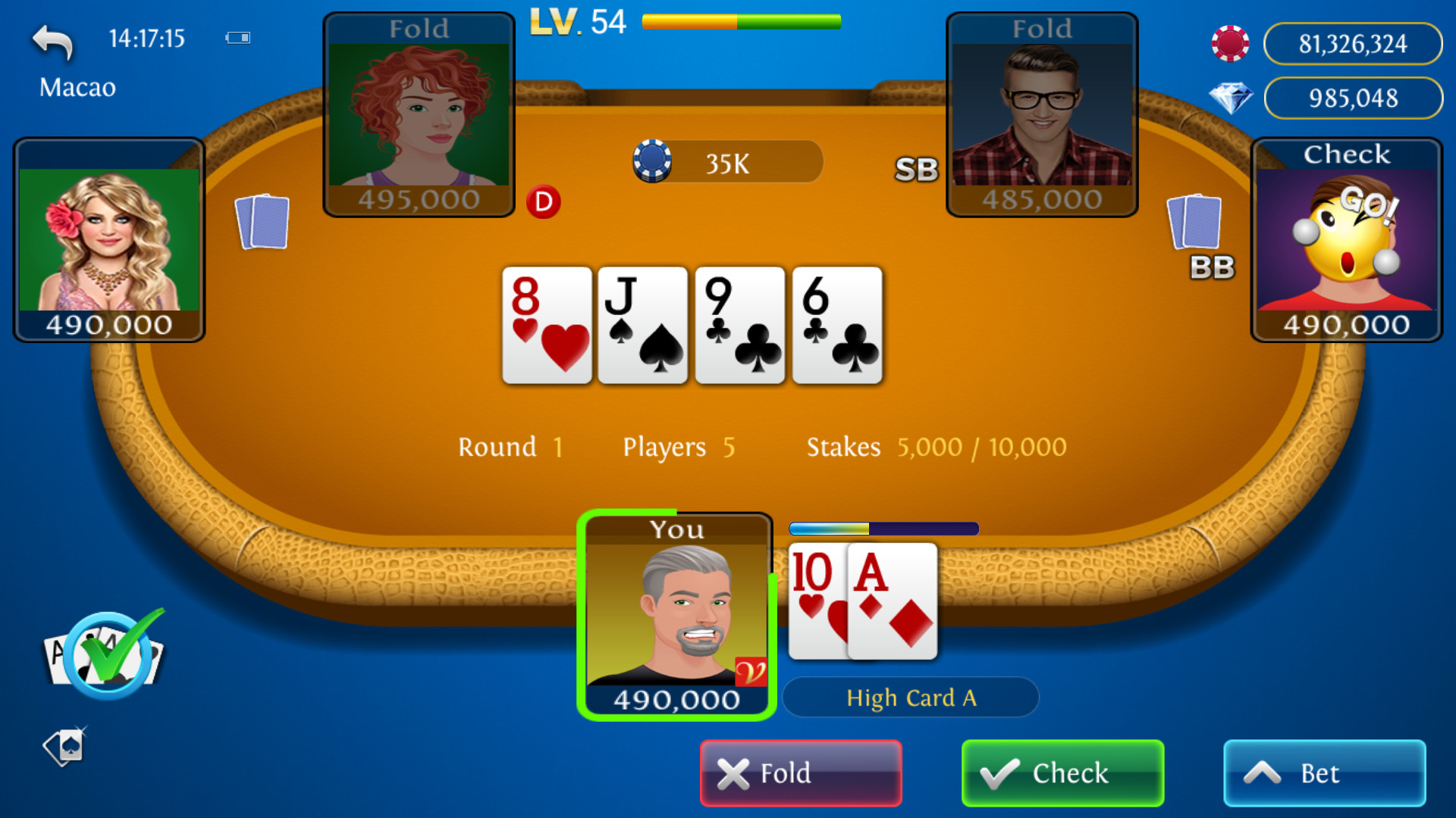 Texas Holdem Poker: Solo King screenshot
