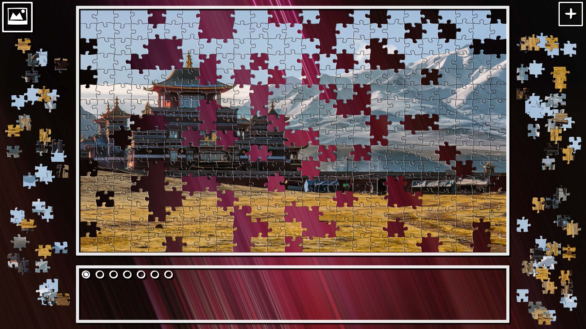 Super Jigsaw Puzzle: Generations - China Puzzles screenshot