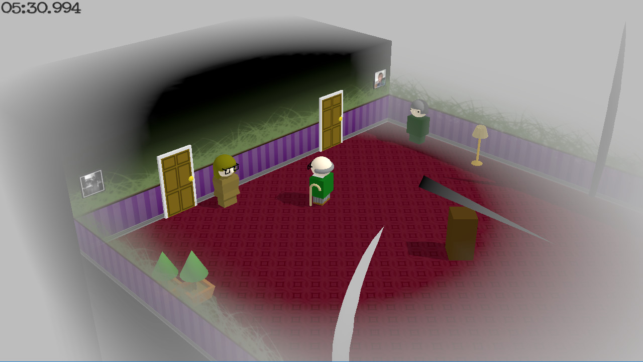 Blue Box Game: YWDH (You Will Die Here) screenshot