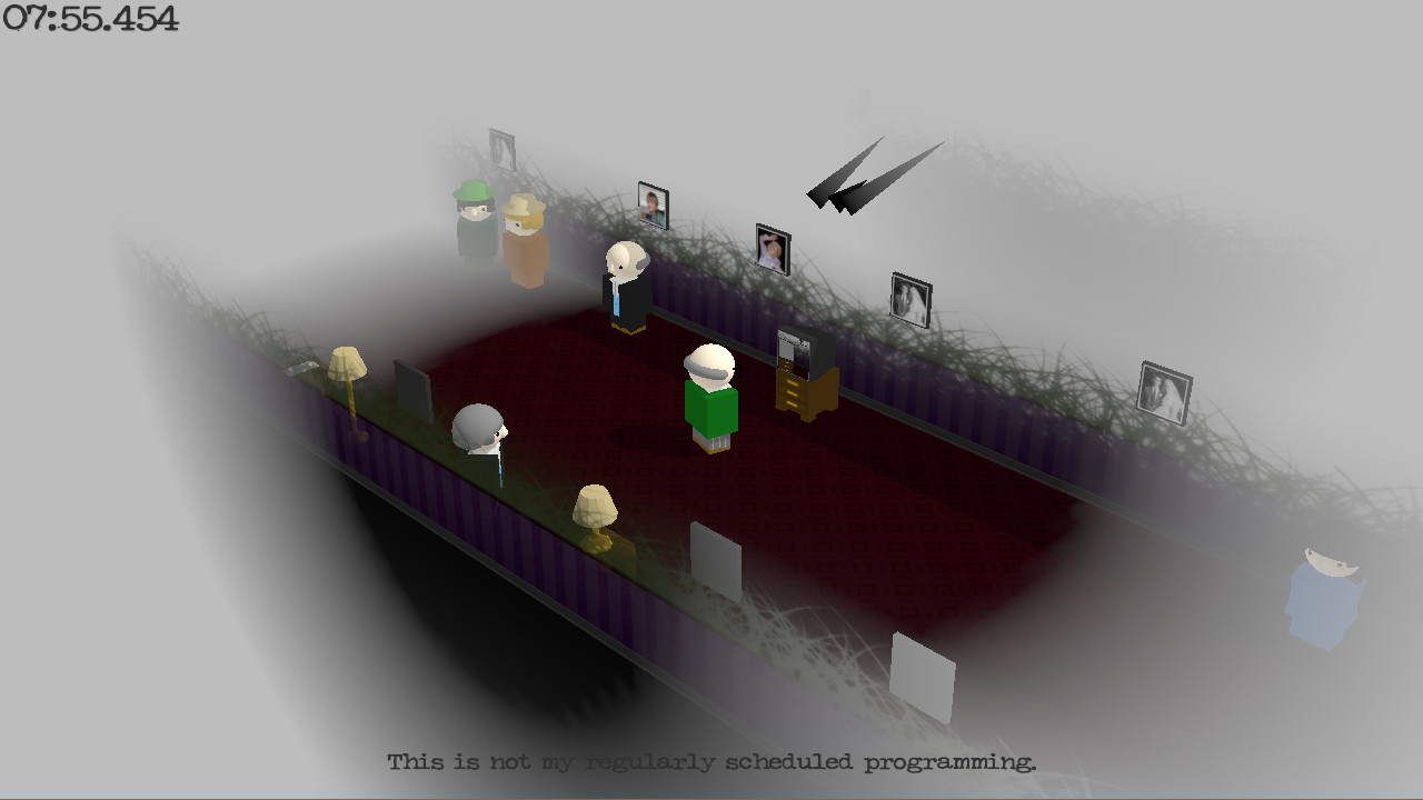 Blue Box Game: YWDH (You Will Die Here) screenshot