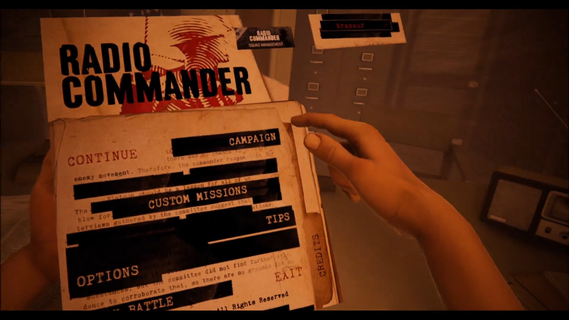 Radio Commander VR screenshot