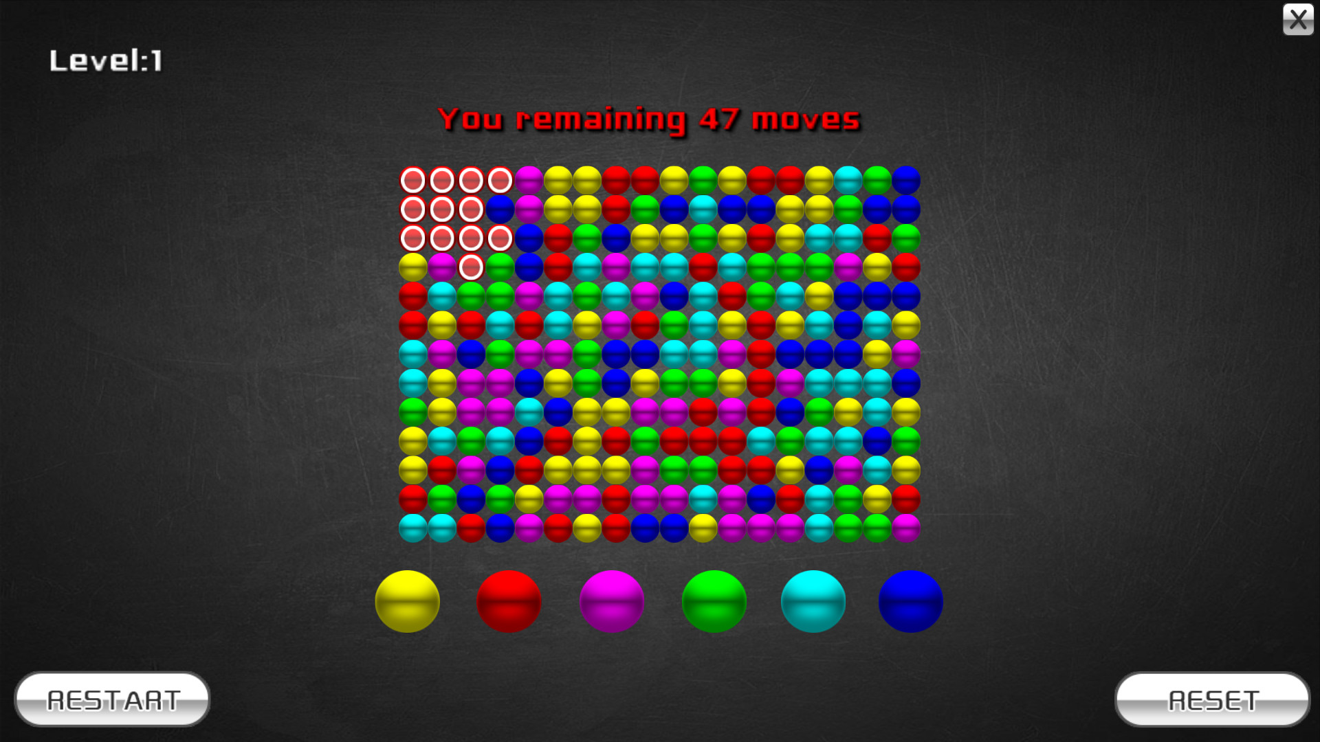 Color ball screenshot